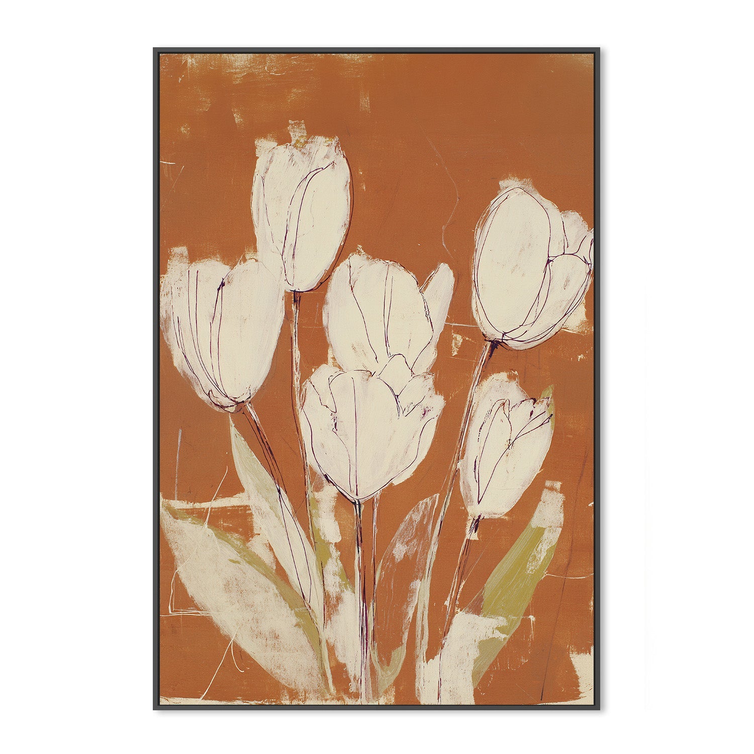 wall-art-print-canvas-poster-framed-tulips-3