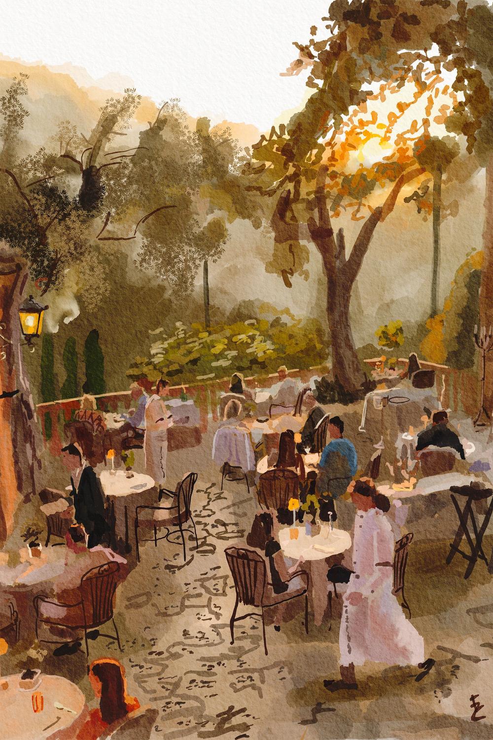 wall-art-print-canvas-poster-framed-tuscany restorant-1