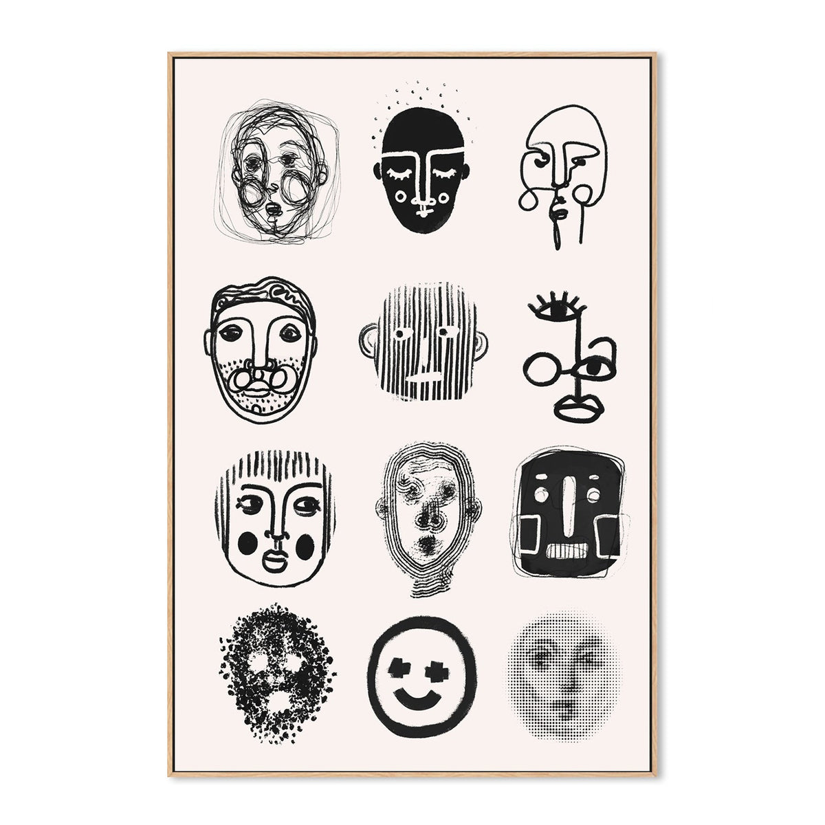 wall-art-print-canvas-poster-framed-Twelve , By Treechild-GIOIA-WALL-ART