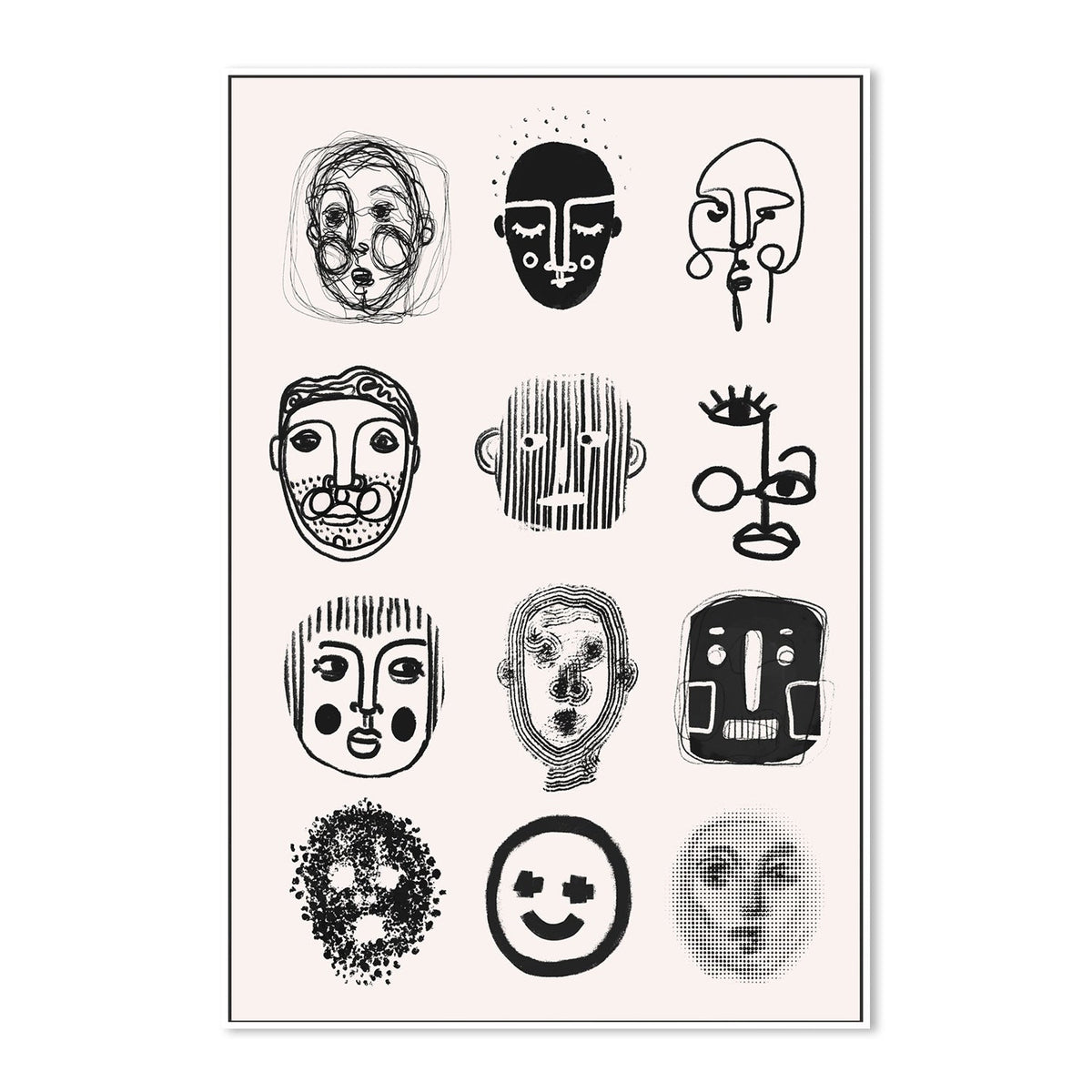 wall-art-print-canvas-poster-framed-Twelve , By Treechild-GIOIA-WALL-ART