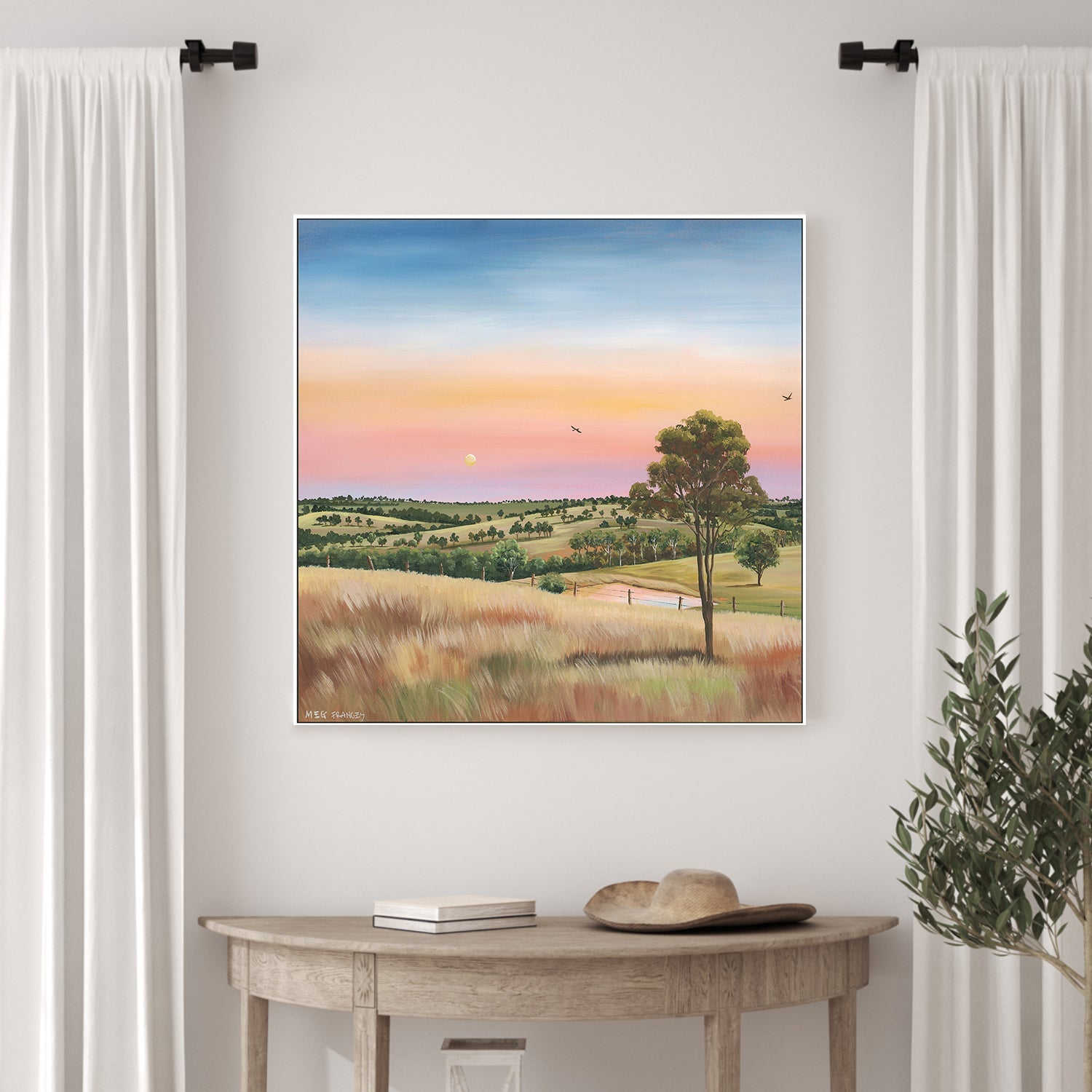 wall-art-print-canvas-poster-framed-Twilight glow-2