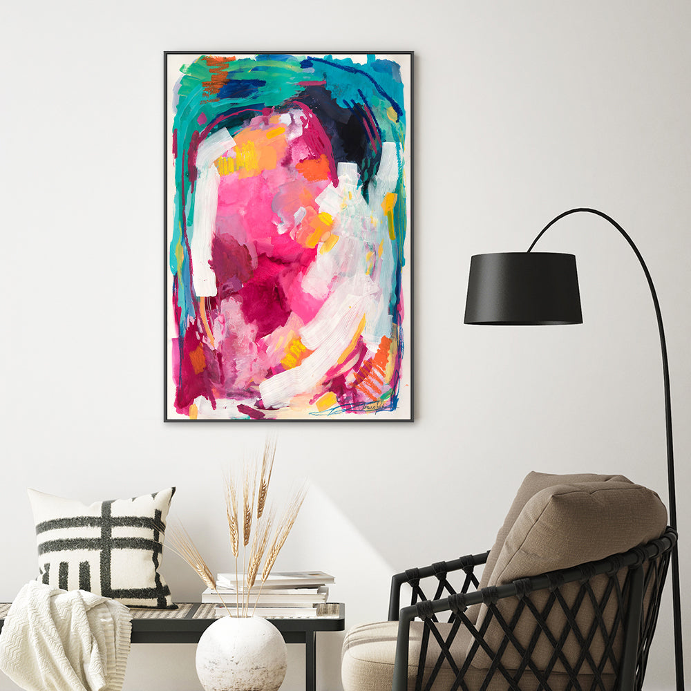 wall-art-print-canvas-poster-framed-Ubud Market, Style A , By Amira Rahim-GIOIA-WALL-ART