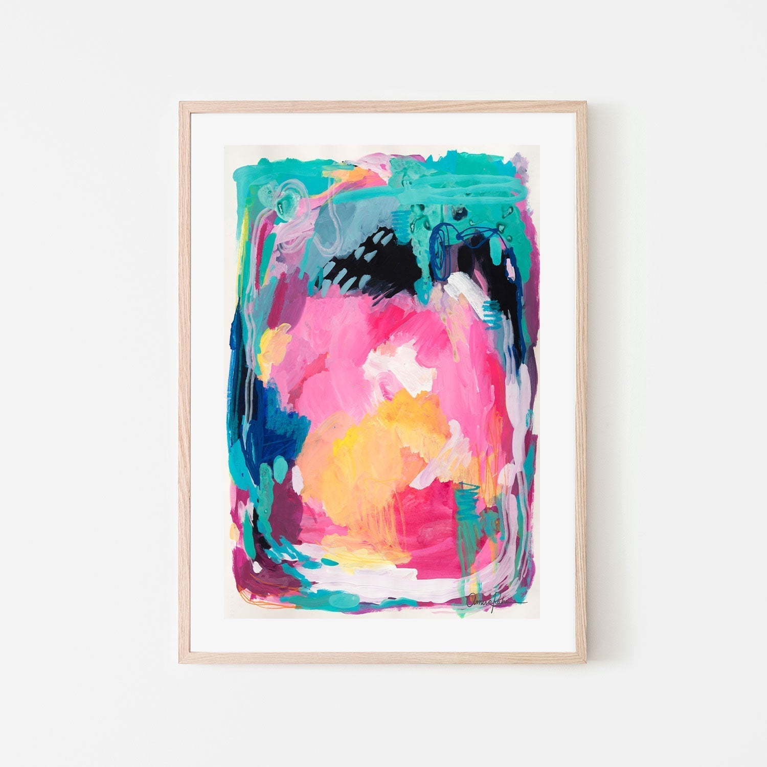 wall-art-print-canvas-poster-framed-Ubud Market, Style B , By Amira Rahim-GIOIA-WALL-ART