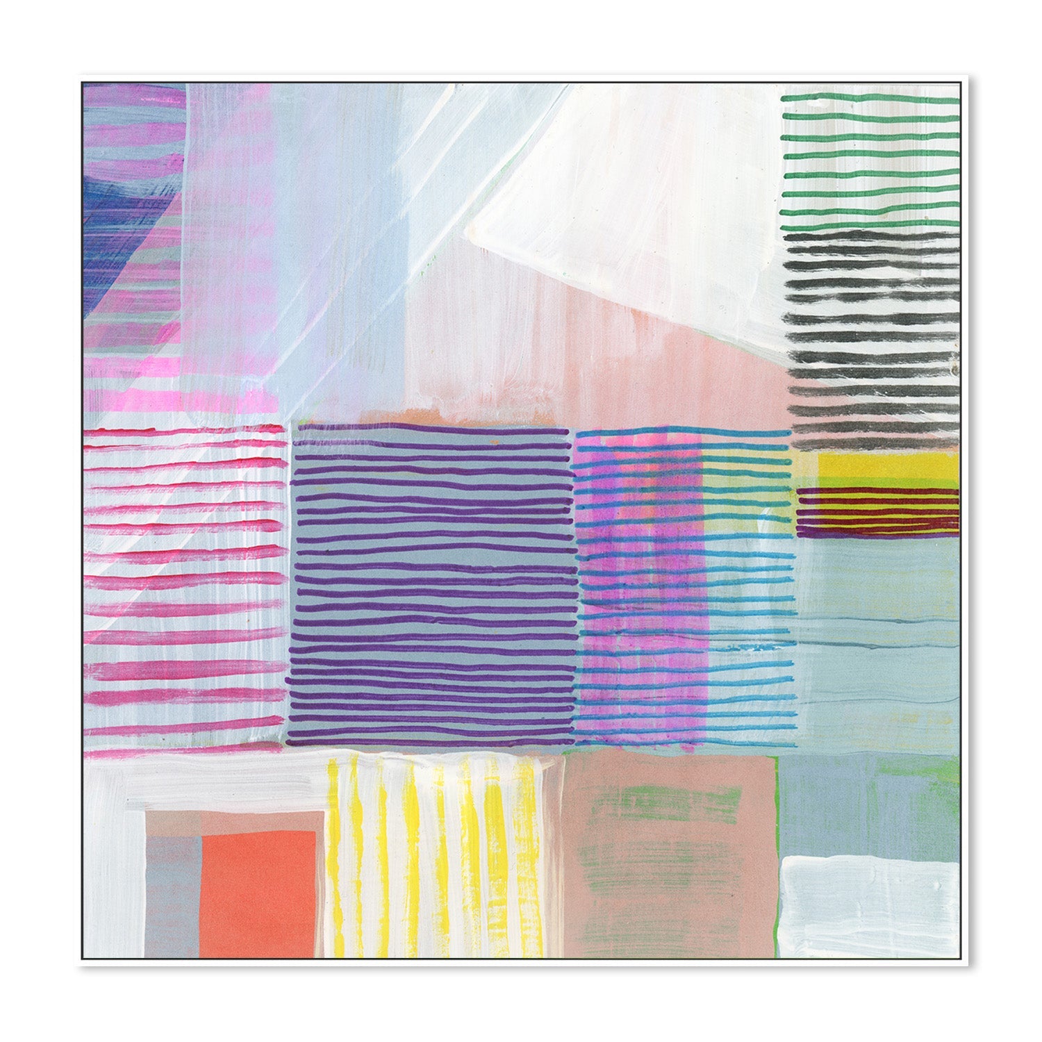 wall-art-print-canvas-poster-framed-Un Dessin Abstracte, Style A-5