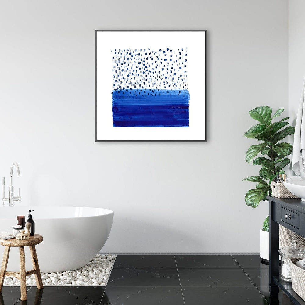 wall-art-print-canvas-poster-framed-Under The Blue Rain Is Sea-by-Danushka Abeygoda-Gioia Wall Art