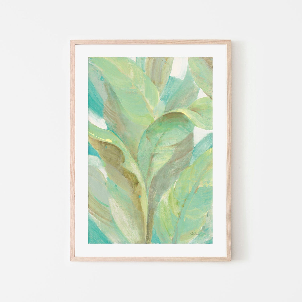 wall-art-print-canvas-poster-framed-Under the Palms, Style A , By Albena Hristova-GIOIA-WALL-ART