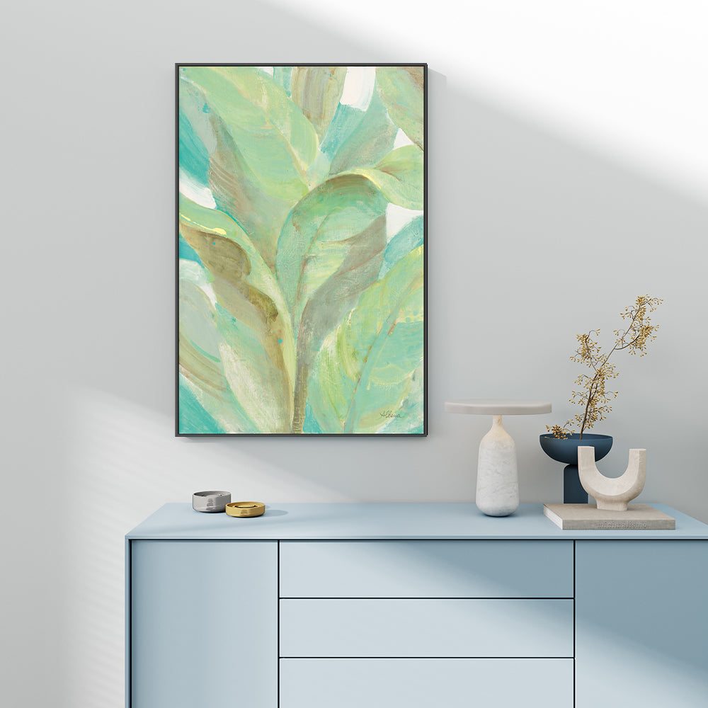 wall-art-print-canvas-poster-framed-Under the Palms, Style A , By Albena Hristova-GIOIA-WALL-ART