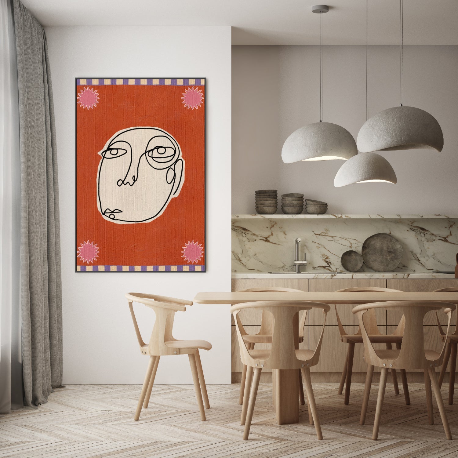 wall-art-print-canvas-poster-framed-Under the Sun, Style A-8