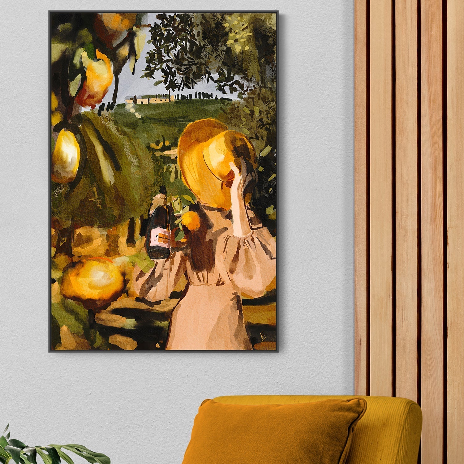 wall-art-print-canvas-poster-framed-Under The Tuscan Sun , By Ekaterina Zagorska-2