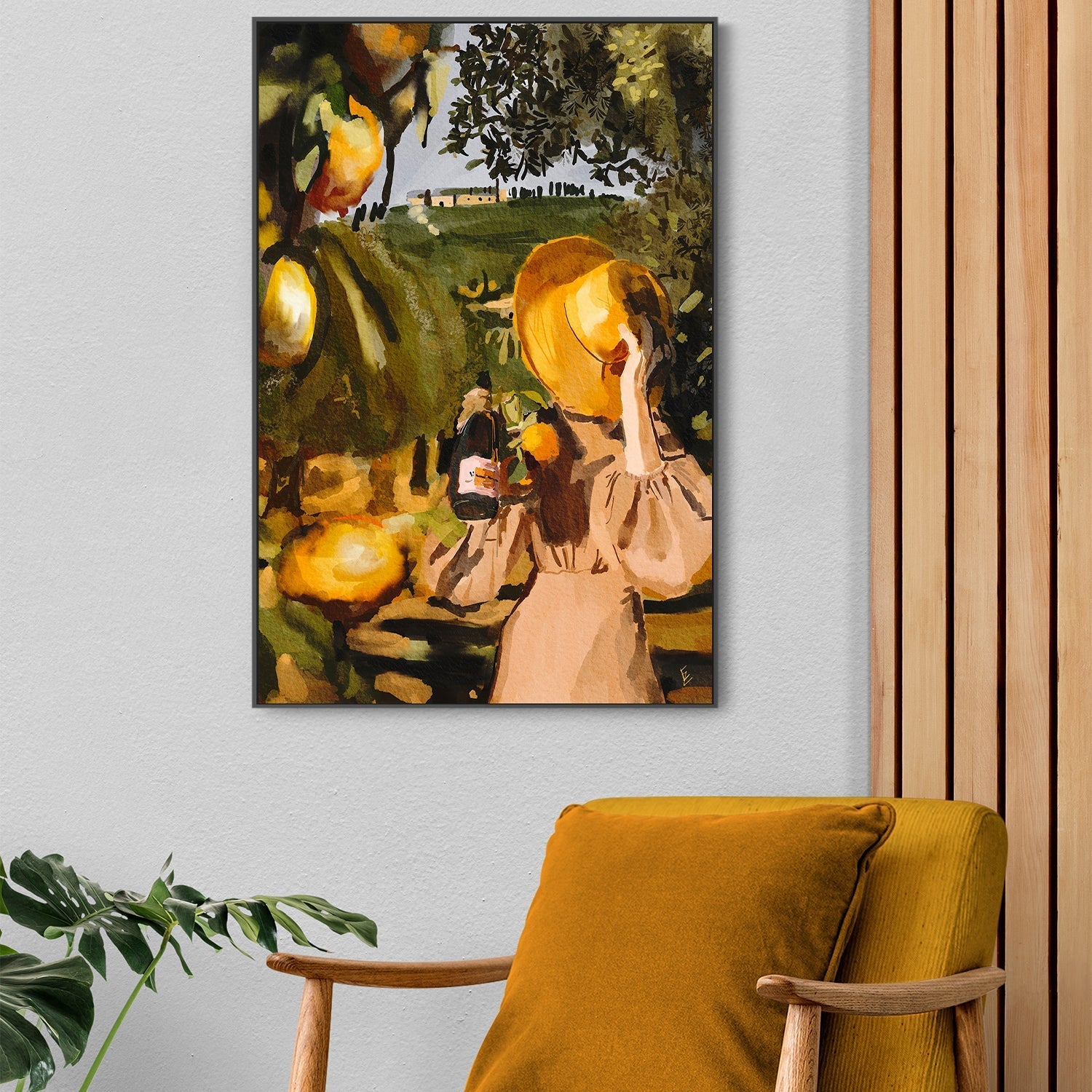 wall-art-print-canvas-poster-framed-Under The Tuscan Sun , By Ekaterina Zagorska-7
