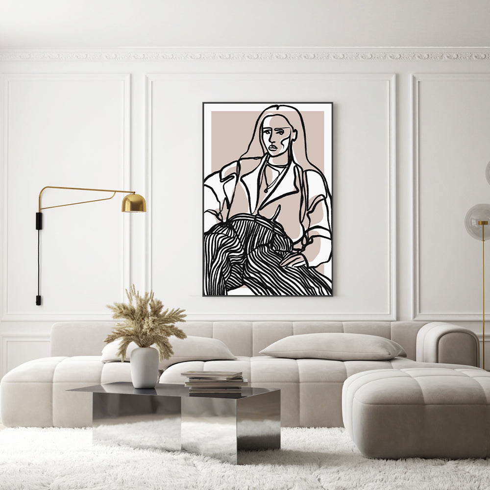wall-art-print-canvas-poster-framed-Unenthused , By Treechild-GIOIA-WALL-ART