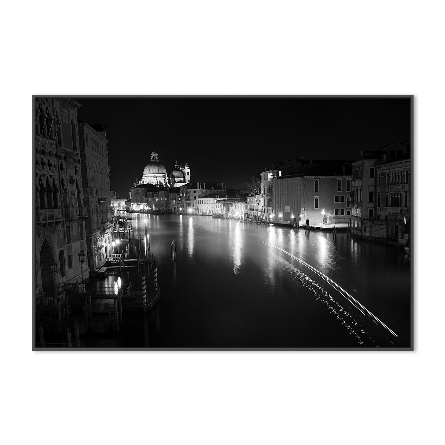 wall-art-print-canvas-poster-framed-Venice at Night-3