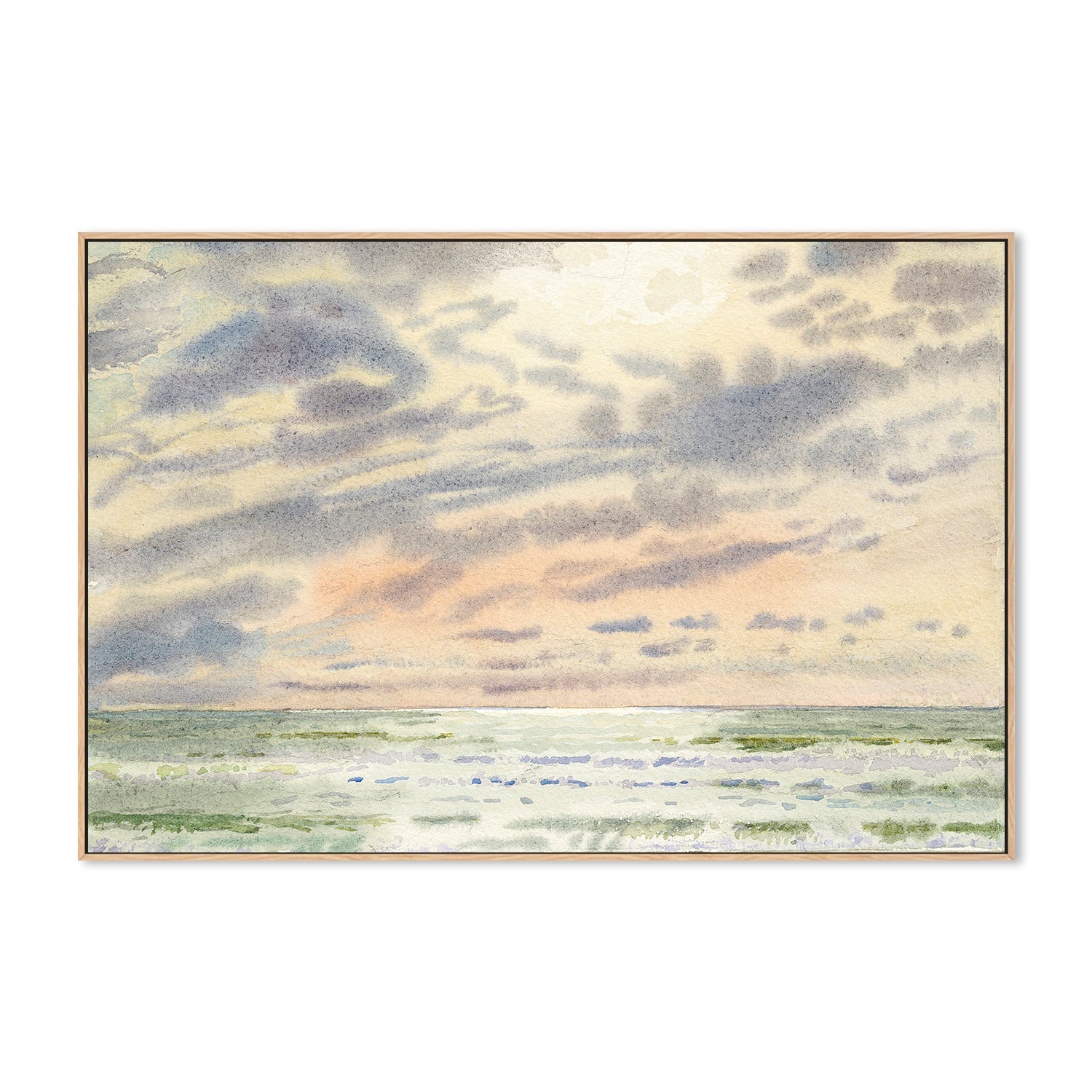 wall-art-print-canvas-poster-framed-VENICE BEACH SUNSET , By David Dallison-4