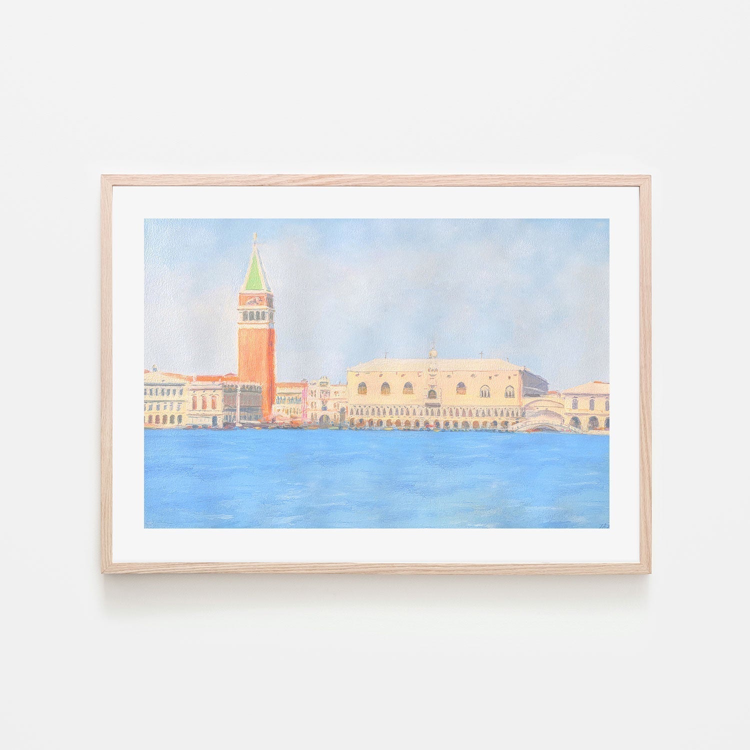 wall-art-print-canvas-poster-framed-Venice, Style B , By Ieva Baklane-GIOIA-WALL-ART