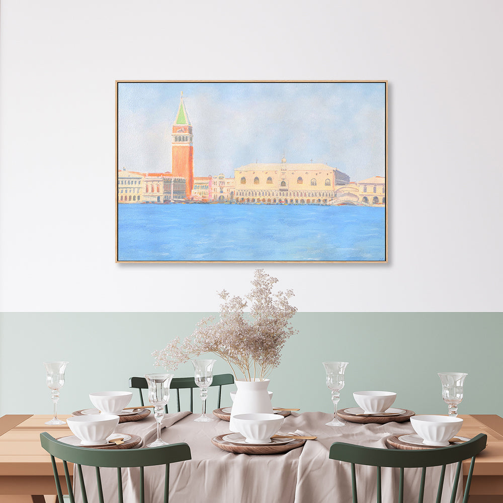 wall-art-print-canvas-poster-framed-Venice, Style B , By Ieva Baklane-GIOIA-WALL-ART
