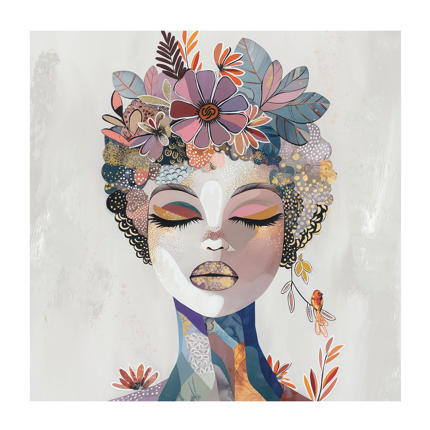 wall-art-print-canvas-poster-framed-Vera , By Bella Eve-1