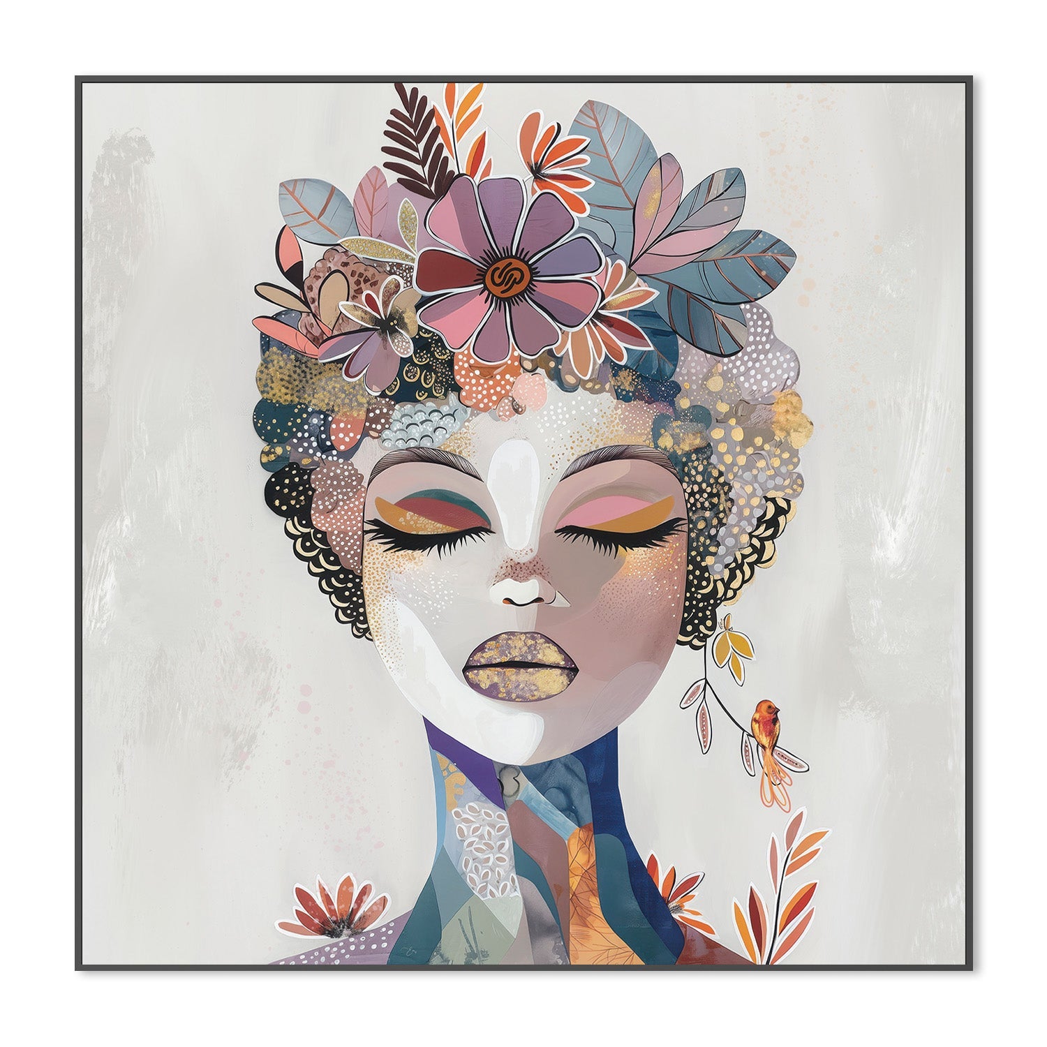 wall-art-print-canvas-poster-framed-Vera , By Bella Eve-3