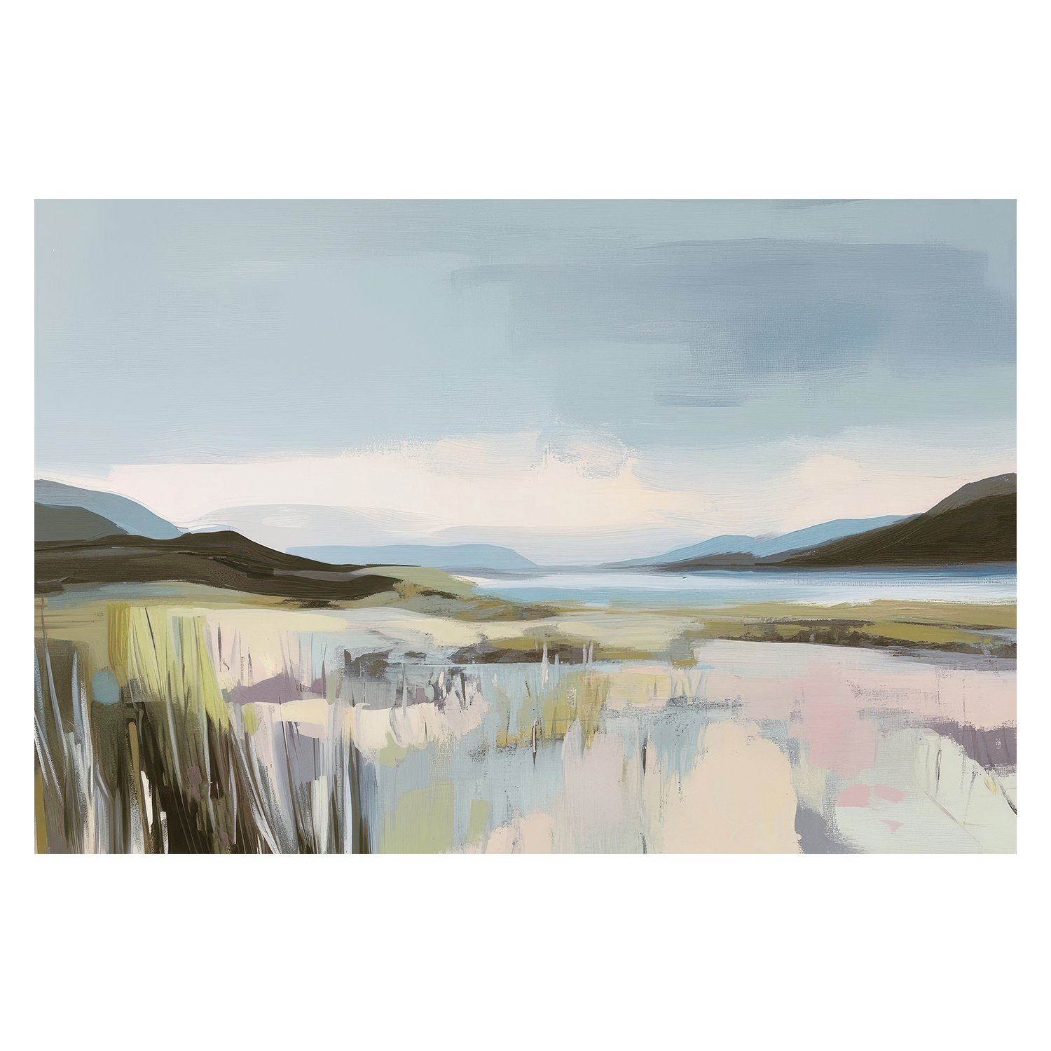 wall-art-print-canvas-poster-framed-Verdant Waters-1