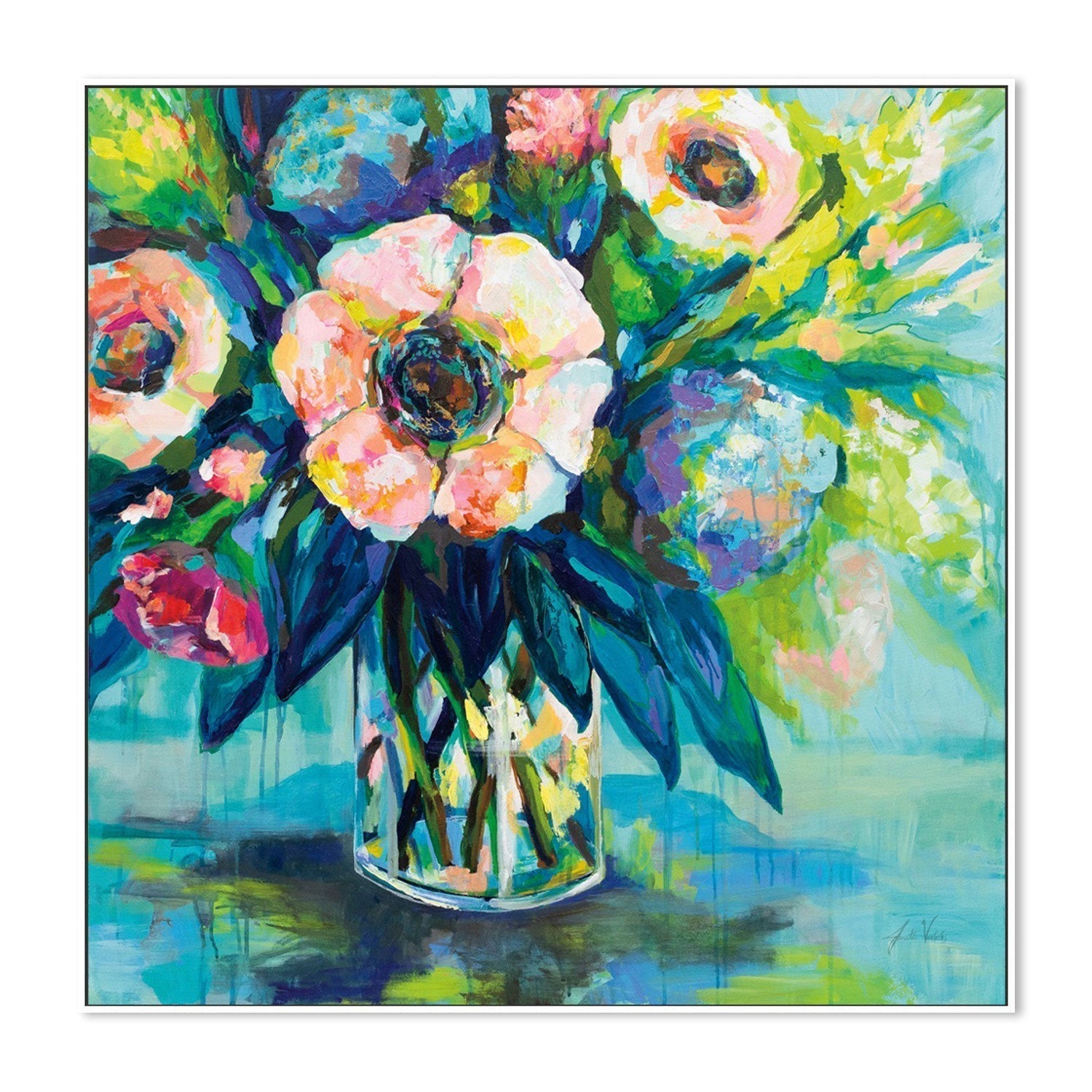 wall-art-print-canvas-poster-framed-Vibrance-by-Jeanette Vertentes-Gioia Wall Art