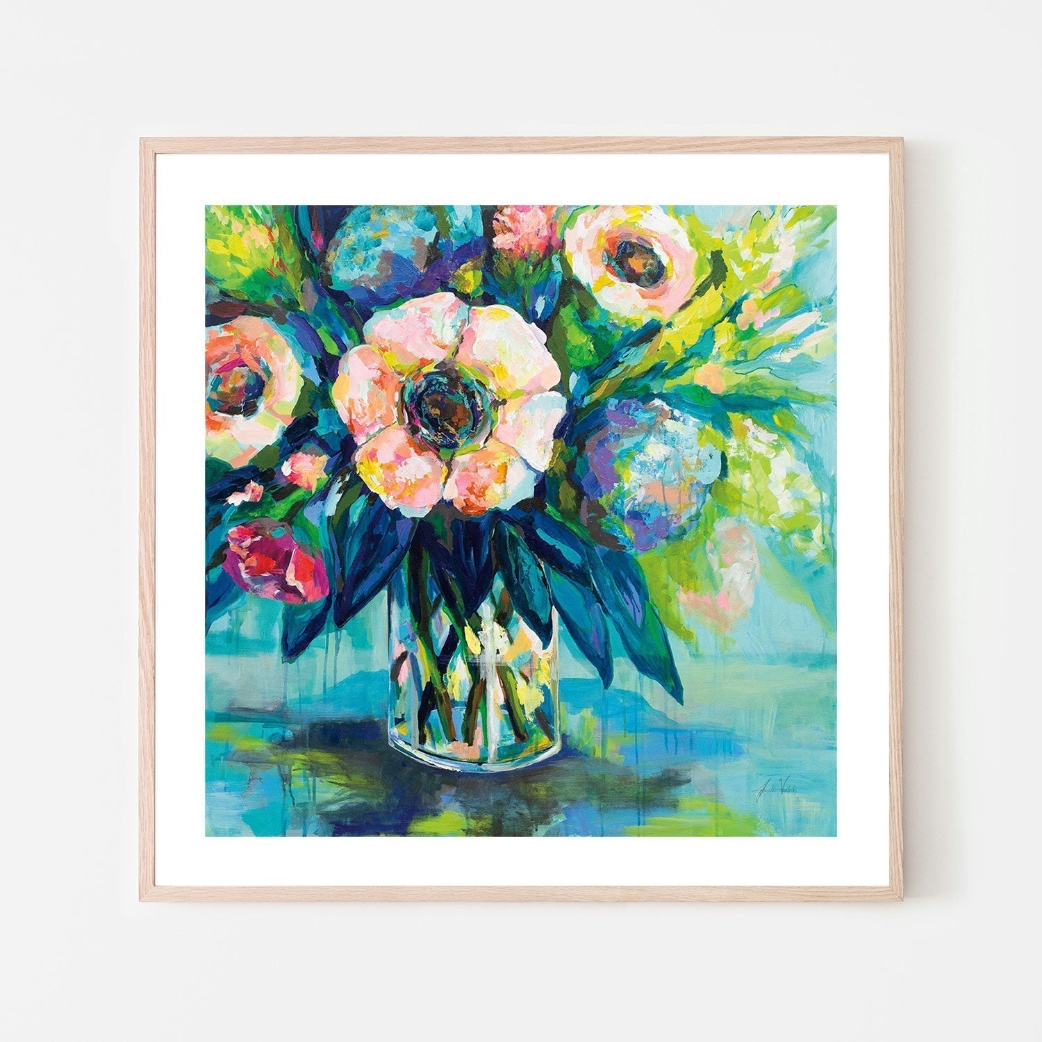 wall-art-print-canvas-poster-framed-Vibrance-by-Jeanette Vertentes-Gioia Wall Art