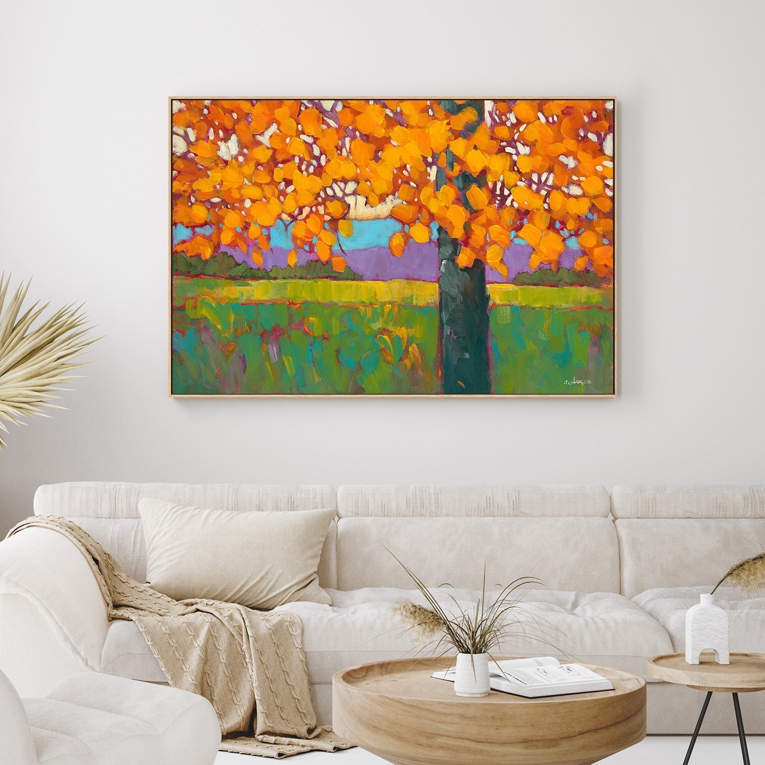 wall-art-print-canvas-poster-framed-Vibrant Autumn , By J Charles-2