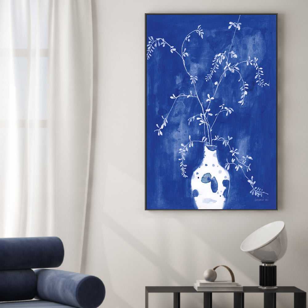 wall-art-print-canvas-poster-framed-Vibrant Vase , By Danhui Nai-GIOIA-WALL-ART