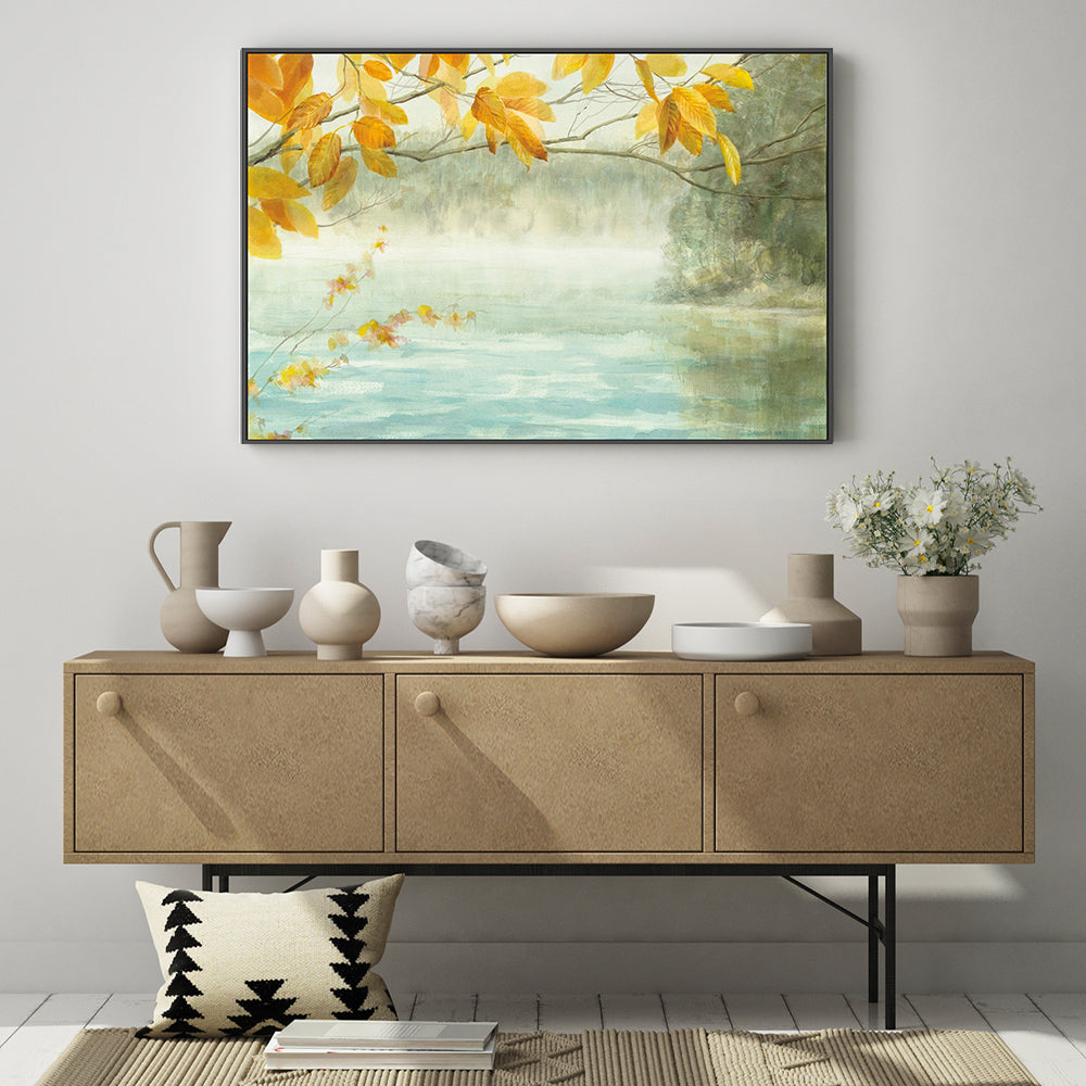 wall-art-print-canvas-poster-framed-View from the Shore-by-Danhui Nai-Gioia Wall Art