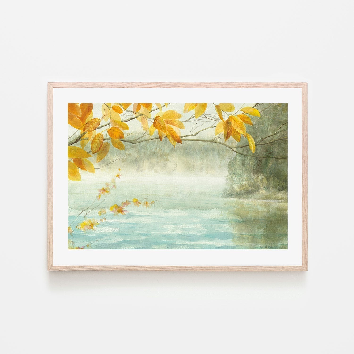 wall-art-print-canvas-poster-framed-View from the Shore-by-Danhui Nai-Gioia Wall Art