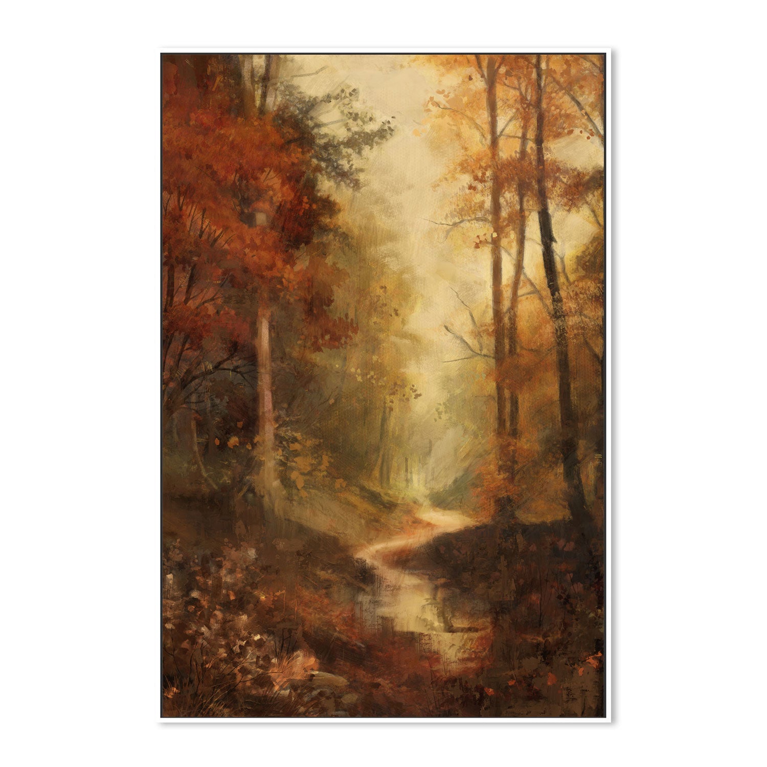 wall-art-print-canvas-poster-framed-Vintage Fall Landscape, Style A , By Nina Blue-5