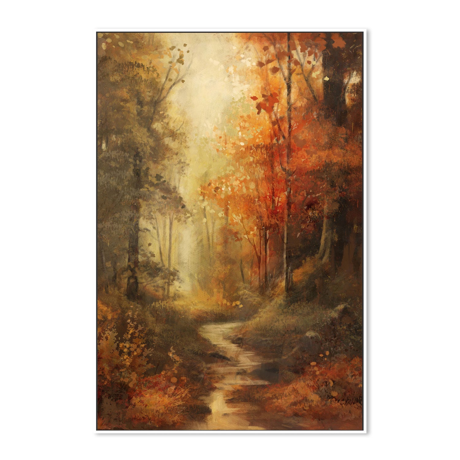 wall-art-print-canvas-poster-framed-Vintage Fall Landscape, Style B , By Nina Blue-5