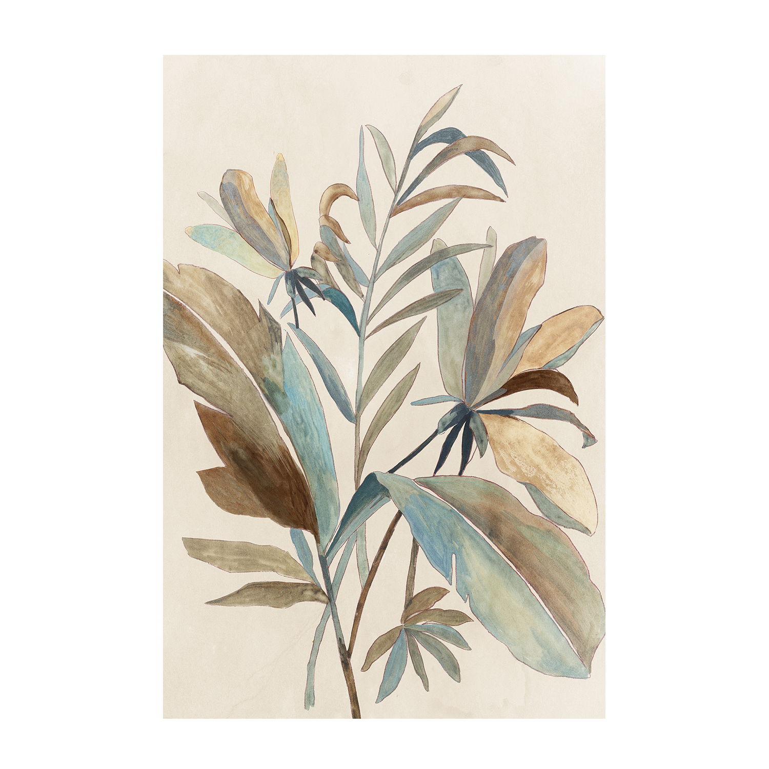 wall-art-print-canvas-poster-framed-Vintage Tropics , By Asia Jensen-1