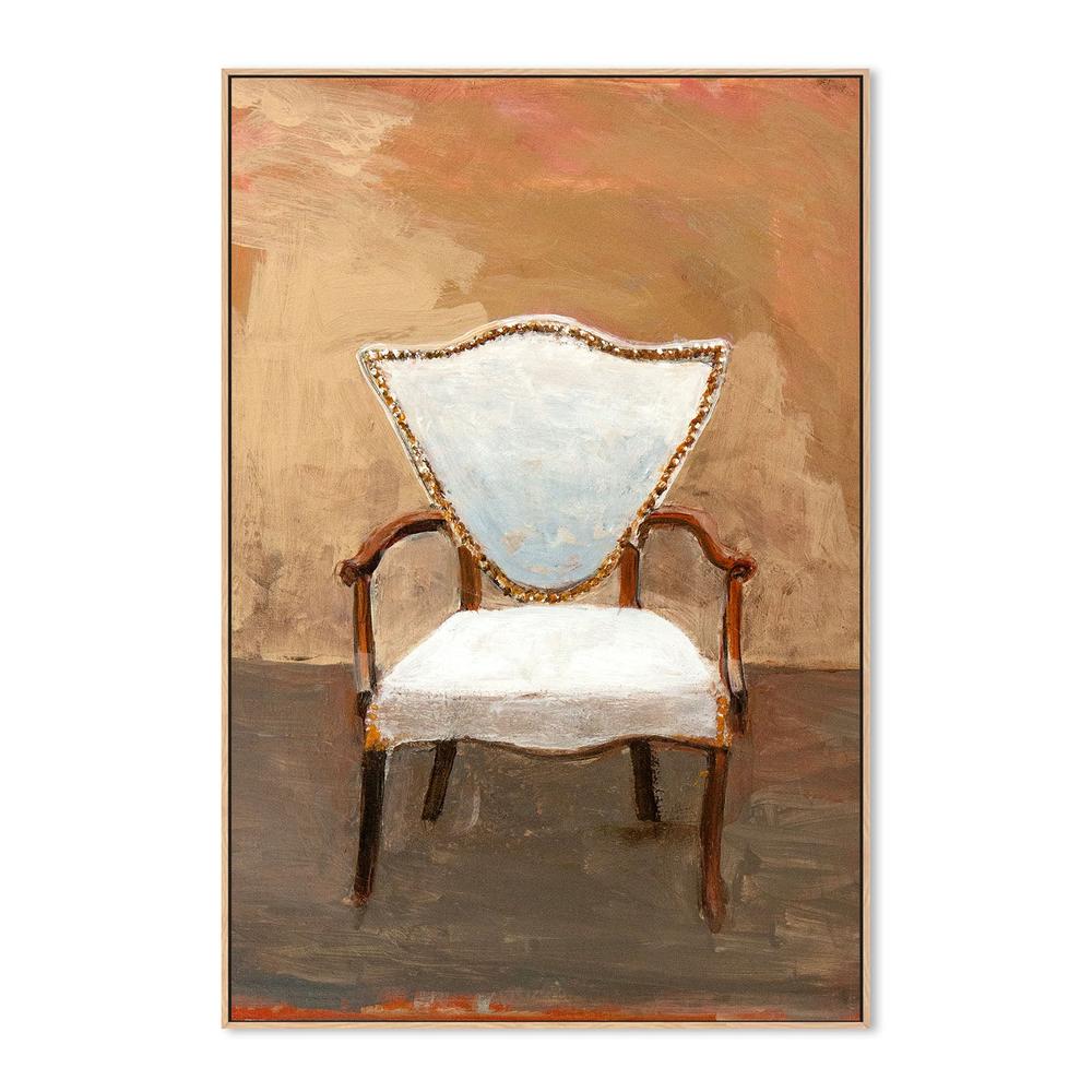 wall-art-print-canvas-poster-framed-Vintage Upholstered Armchair-4