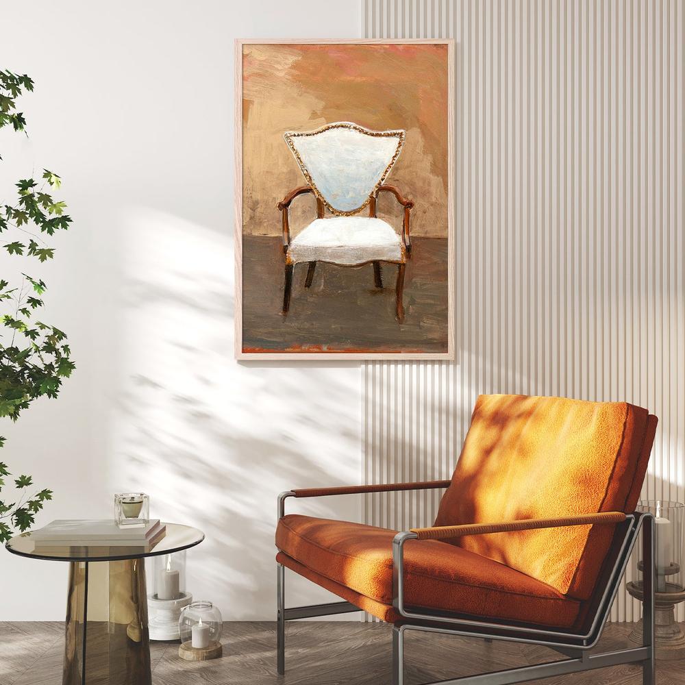 wall-art-print-canvas-poster-framed-Vintage Upholstered Armchair-8