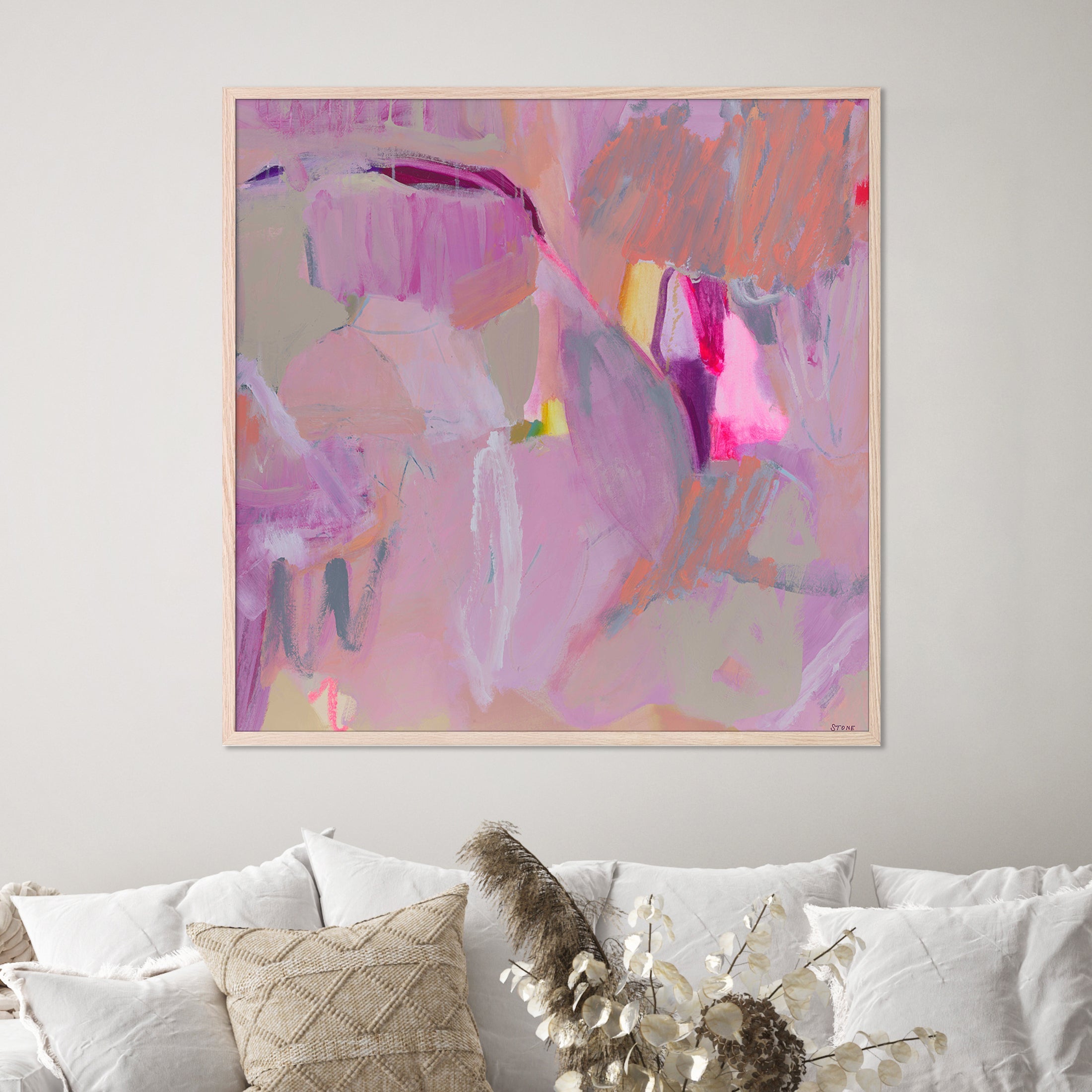 wall-art-print-canvas-poster-framed-Violet Sky-7