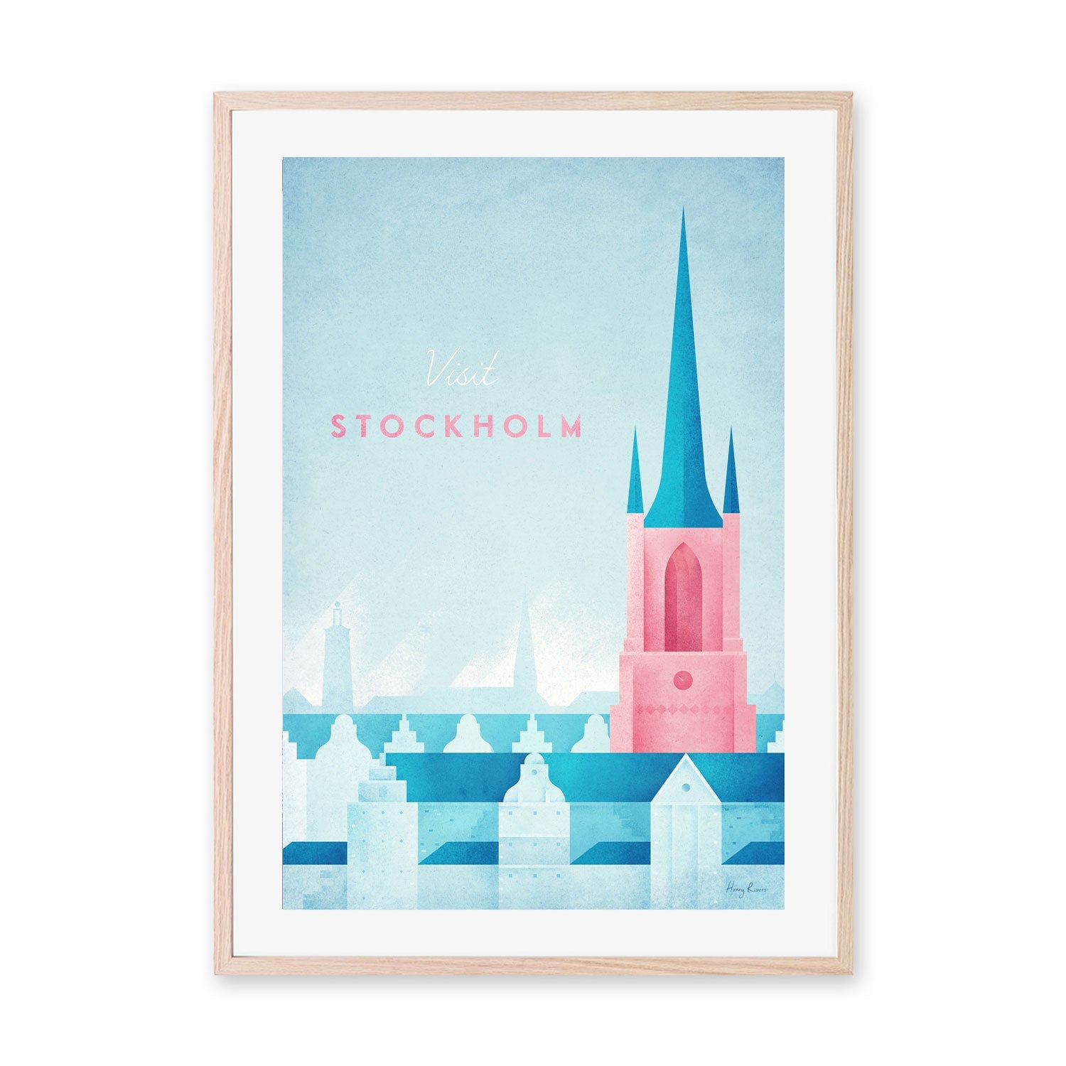 wall-art-print-canvas-poster-framed-Visit Stockholm, Sweden , By Henry Rivers-GIOIA-WALL-ART