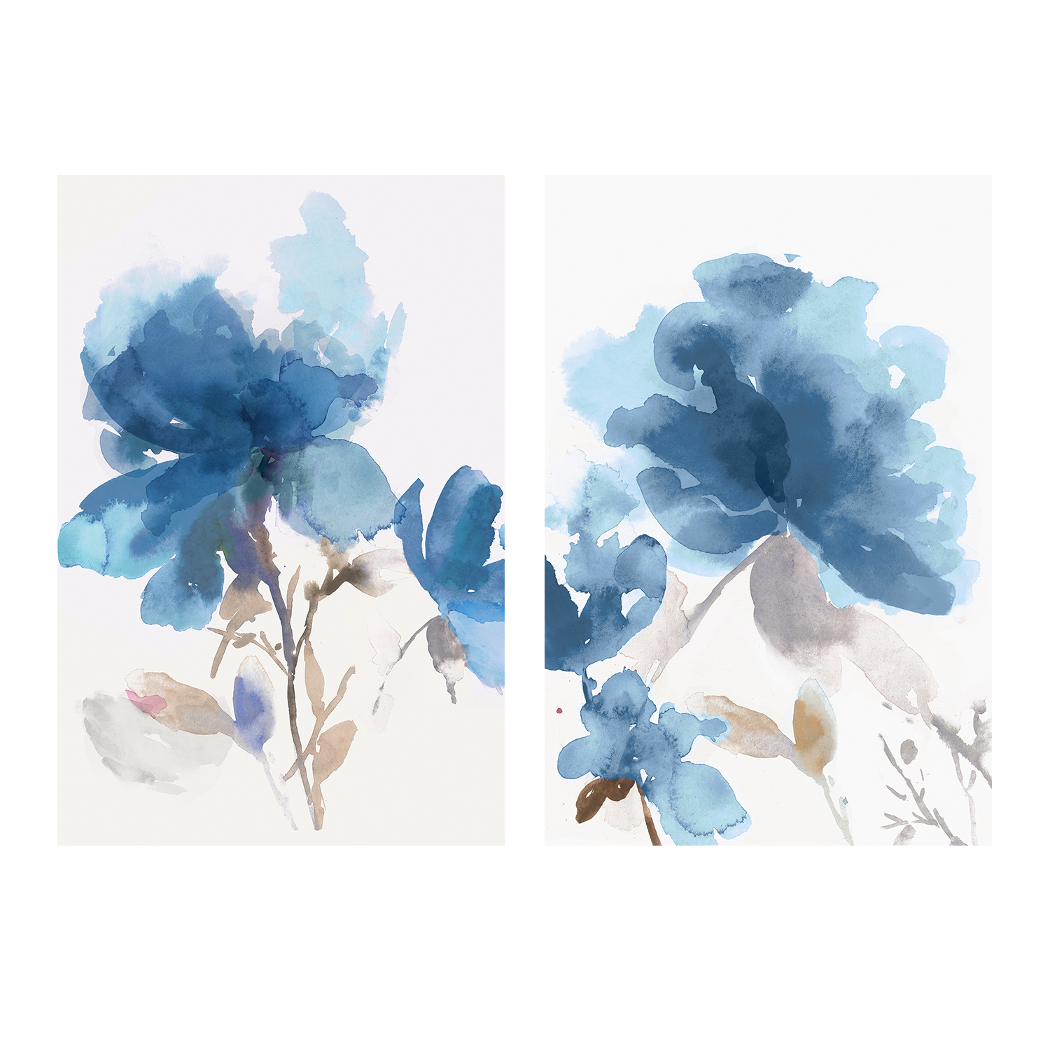 wall-art-print-canvas-poster-framed-Wake Me Softly, Style A & B, Set Of 2 , By Asia Jensen-1