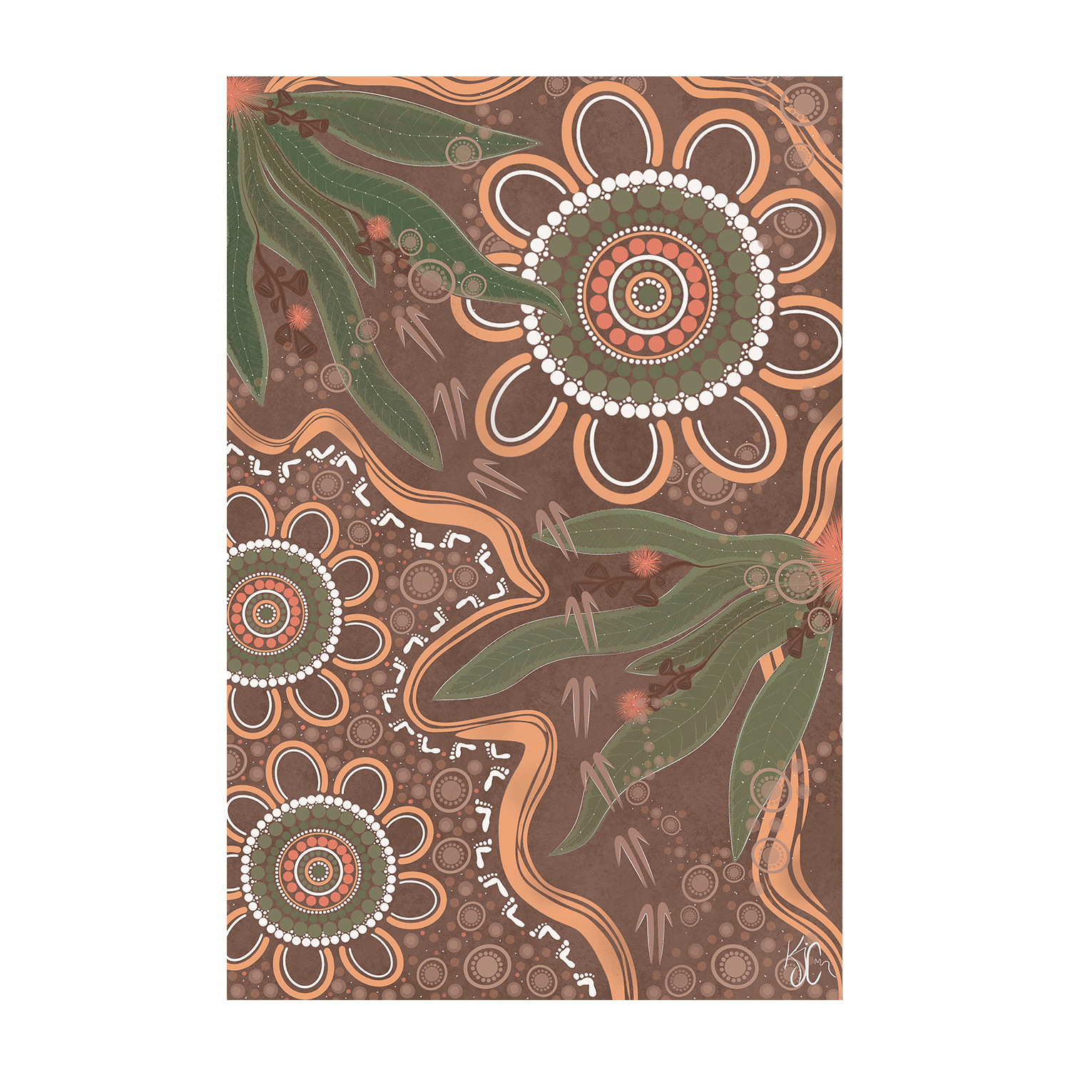 wall-art-print-canvas-poster-framed-Walkabout , By Kiz Costelloe-1