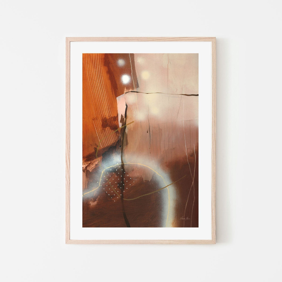 wall-art-print-canvas-poster-framed-Walking in the Woods-by-Laura Horn-Gioia Wall Art