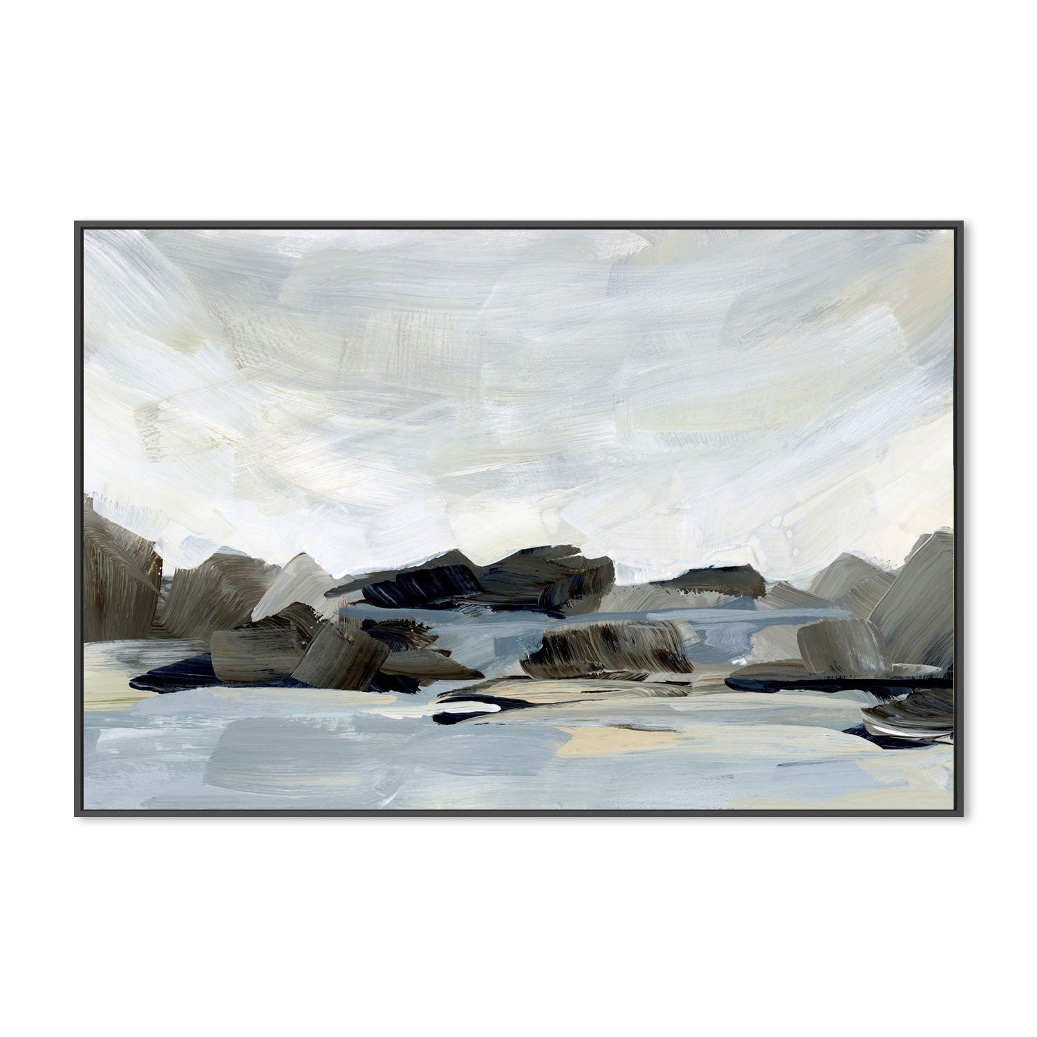 wall-art-print-canvas-poster-framed-Washed Out, Style E-by-Emily Wood-Gioia Wall Art