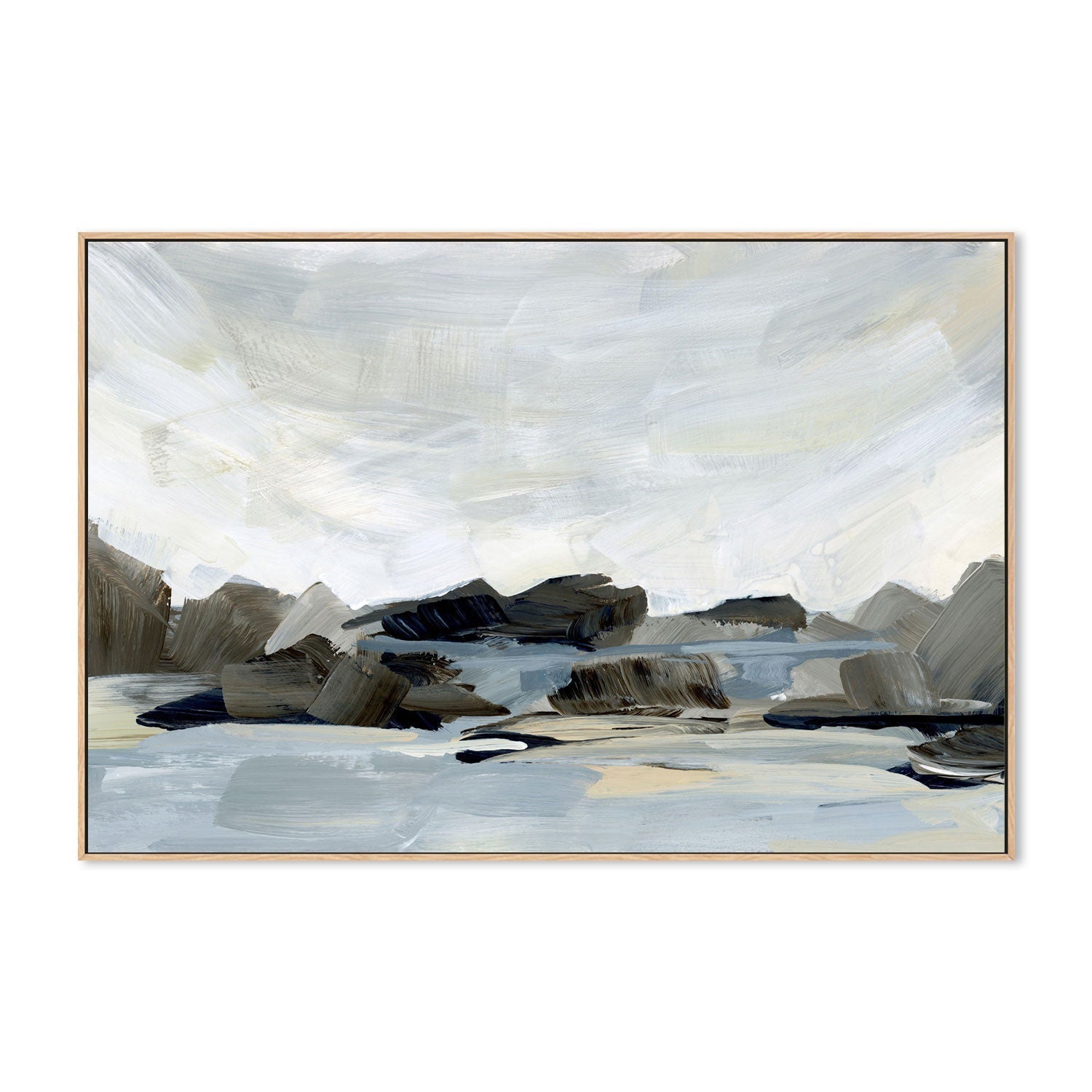 wall-art-print-canvas-poster-framed-Washed Out, Style E-by-Emily Wood-Gioia Wall Art