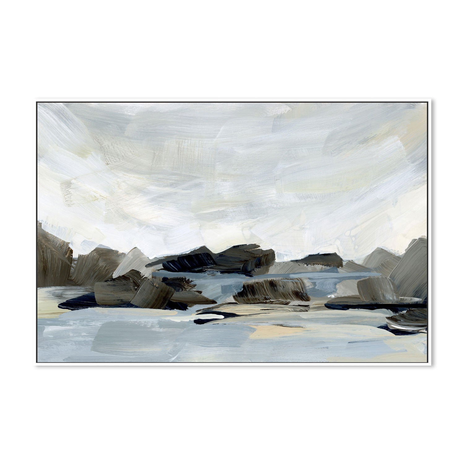 wall-art-print-canvas-poster-framed-Washed Out, Style E-by-Emily Wood-Gioia Wall Art