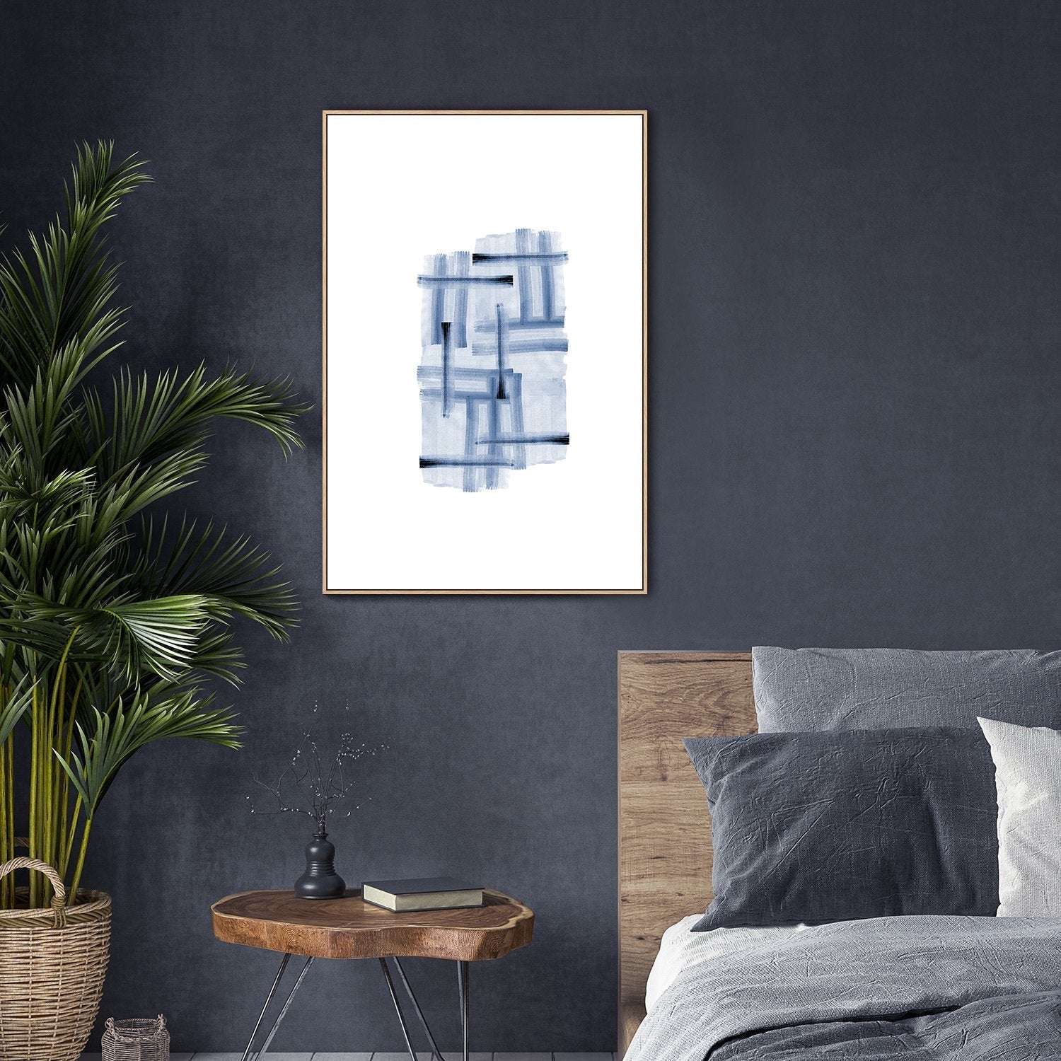 wall-art-print-canvas-poster-framed-Watercolour Stroke Wash-by-Danushka Abeygoda-Gioia Wall Art