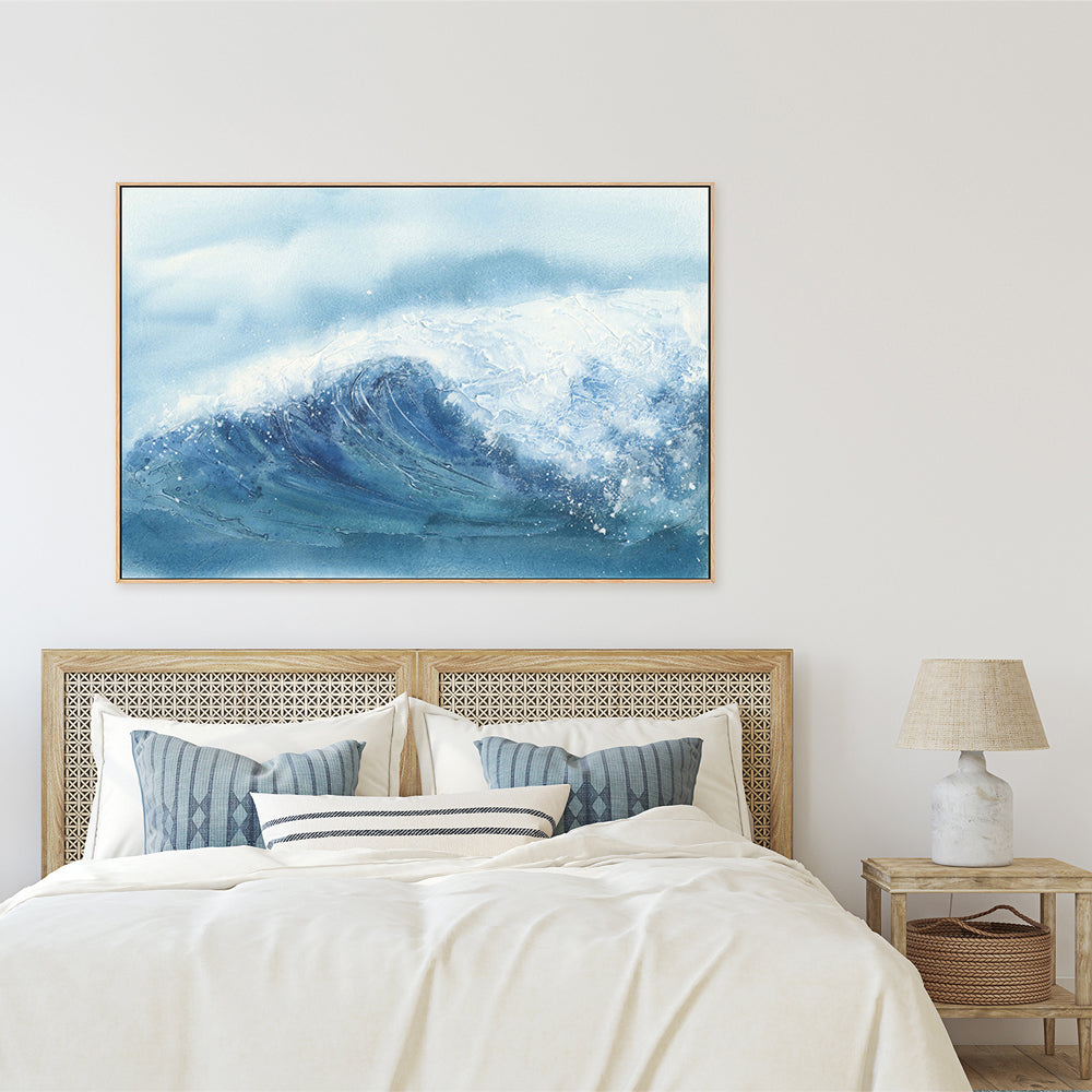 wall-art-print-canvas-poster-framed-Waves, Style B-by-Chris Paschke-Gioia Wall Art