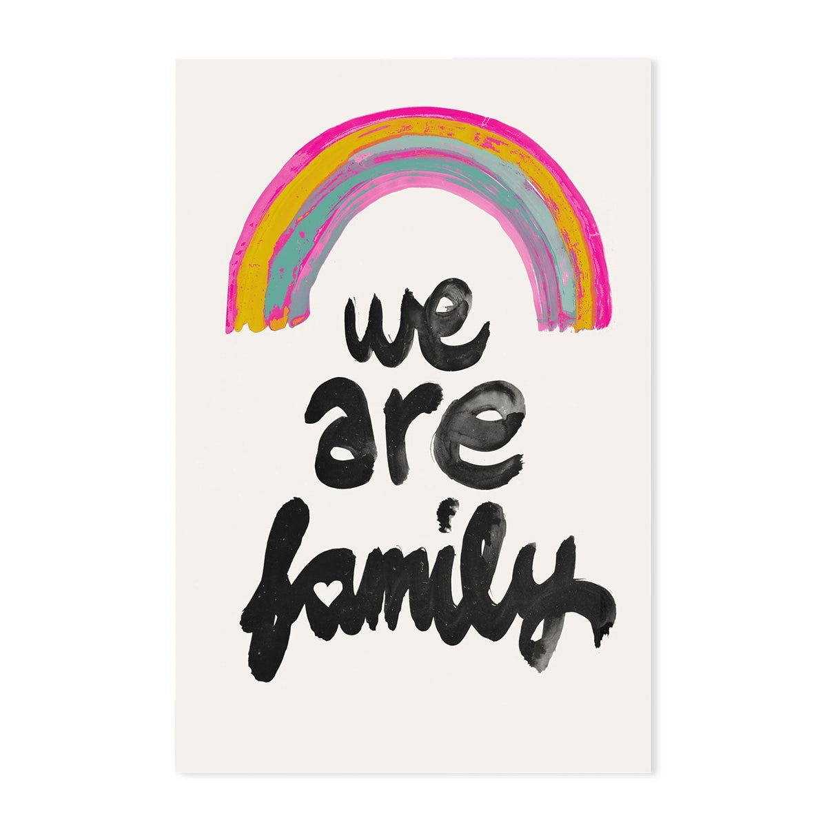 wall-art-print-canvas-poster-framed-We Are Family , By Treechild-GIOIA-WALL-ART