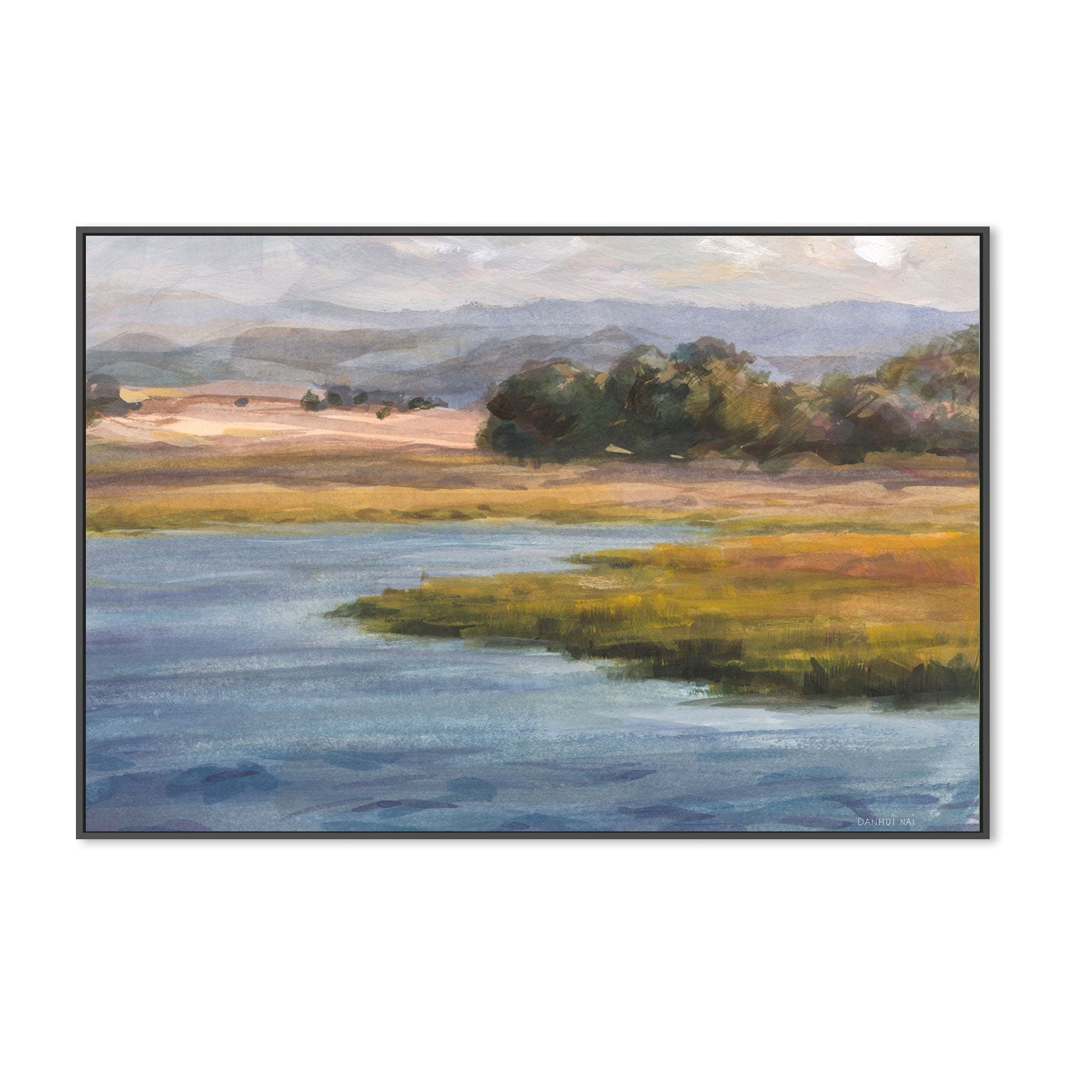 wall-art-print-canvas-poster-framed-Western Lake-by-Danhui Nai-Gioia Wall Art