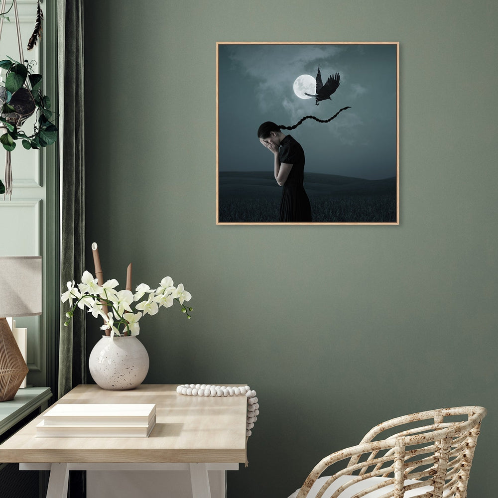wall-art-print-canvas-poster-framed-When I Miss You, By Hardibudi-by-Plus X Studio-Gioia Wall Art