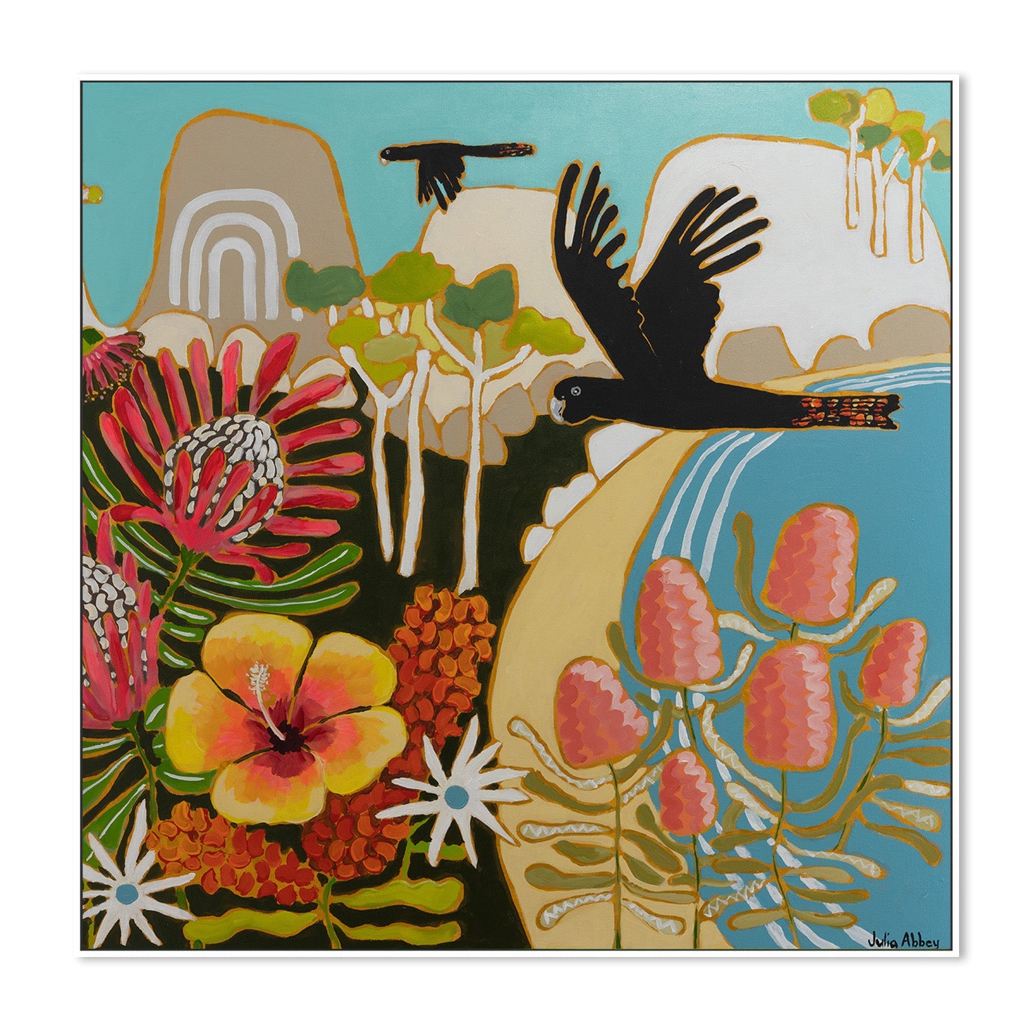 wall-art-print-canvas-poster-framed-Where the Bush Meets the Coast-5