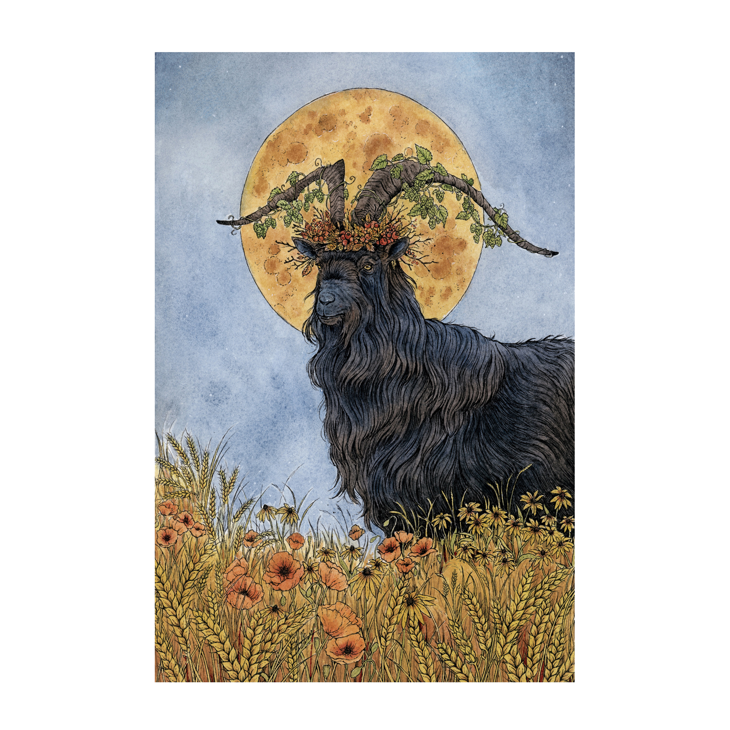 wall-art-print-canvas-poster-framed-Where The Summer Dies, By Lea Chaillaud-GIOIA-WALL-ART