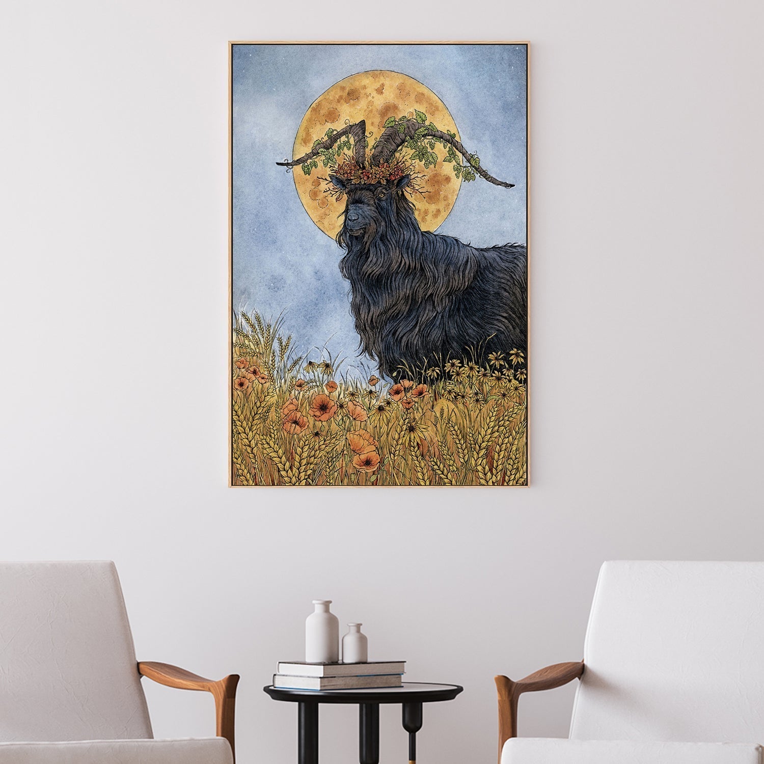 wall-art-print-canvas-poster-framed-Where The Summer Dies, By Lea Chaillaud-GIOIA-WALL-ART