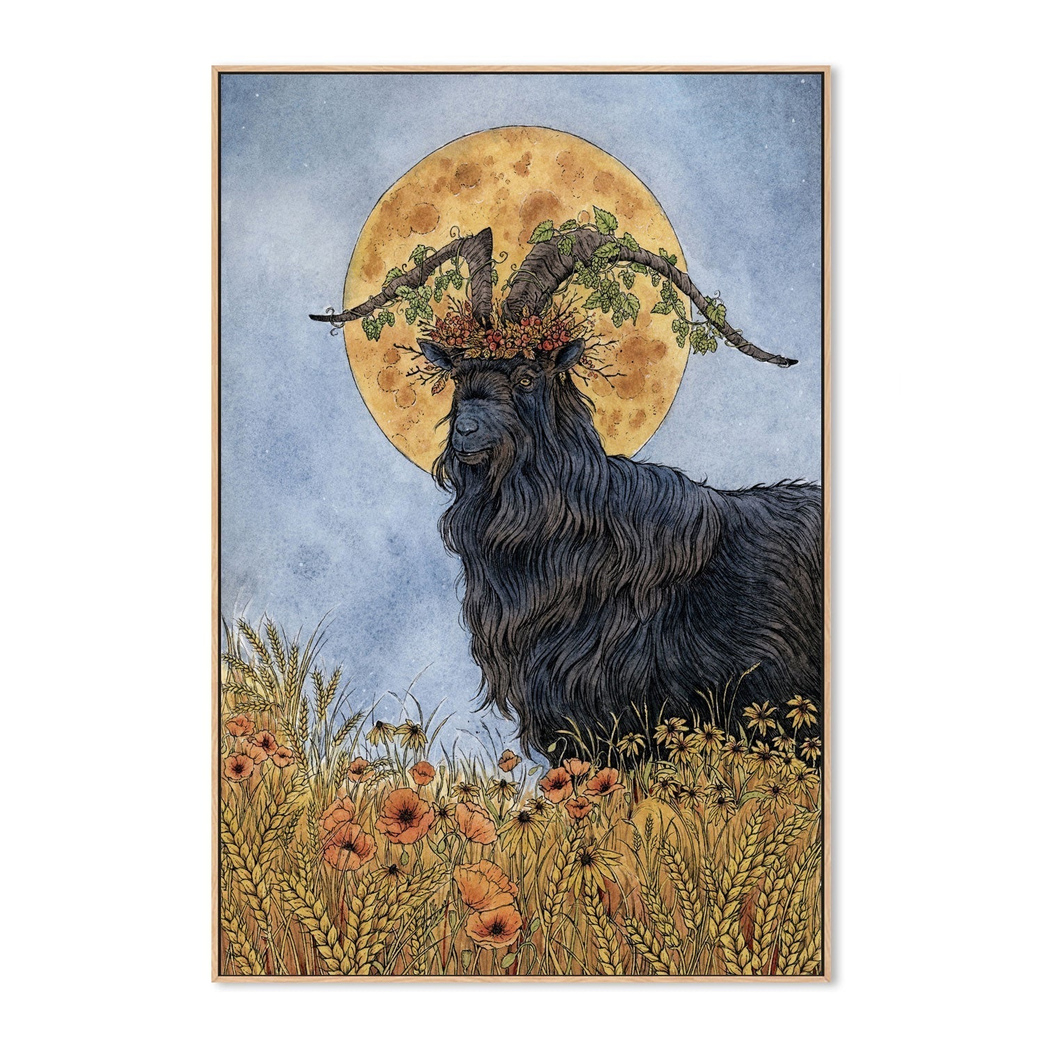 wall-art-print-canvas-poster-framed-Where The Summer Dies, By Lea Chaillaud-GIOIA-WALL-ART